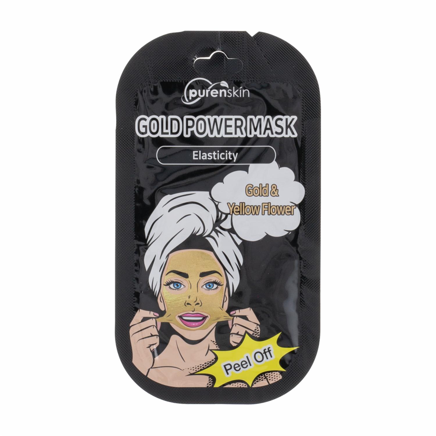 Mascarilla Facial De Oro Despegable. PURENSKIN Unidad