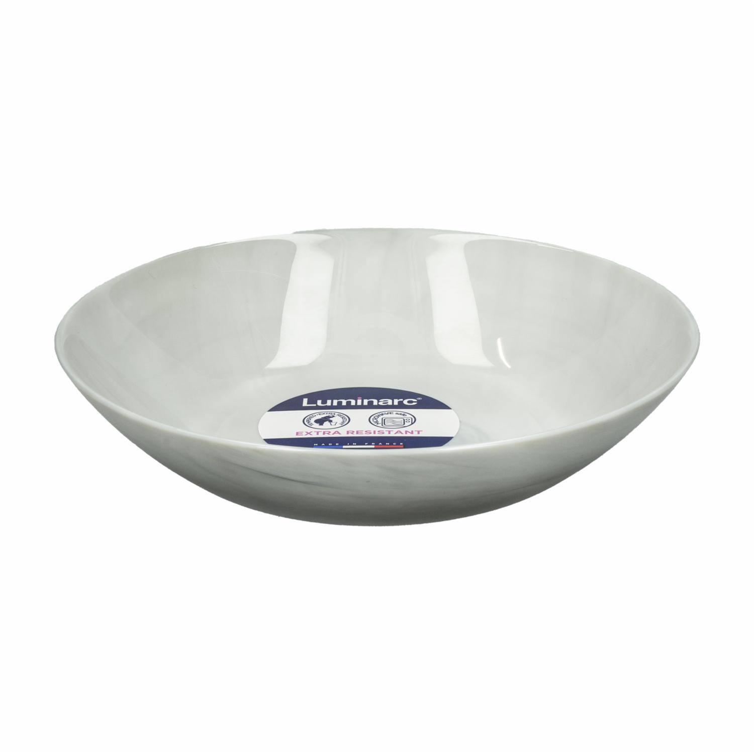 Plato Hondo Diwali Granit Marmol LUMINARC 20 Cm