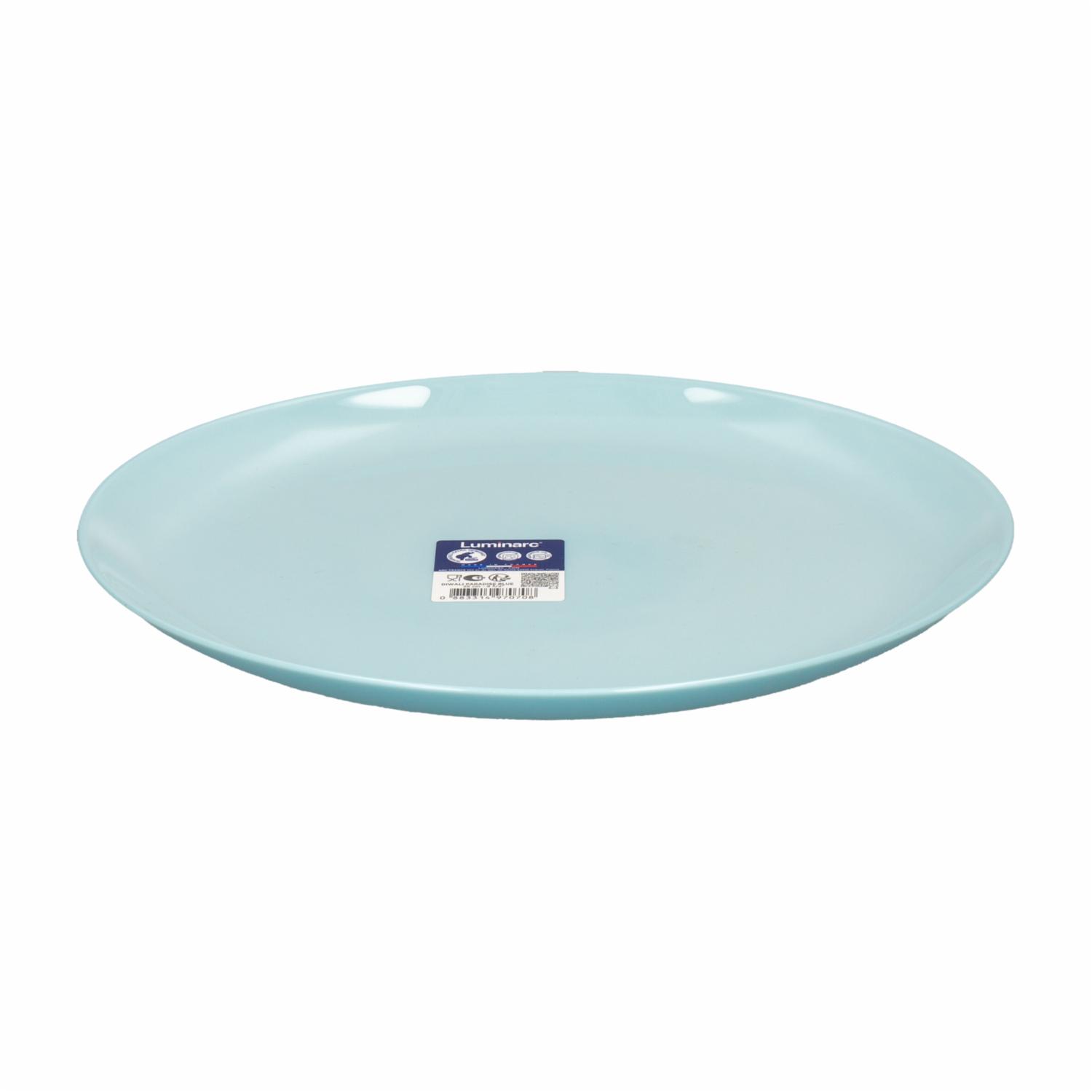 Plato Tendido Diwali Paradise Azul LUMINARC 25 Cm