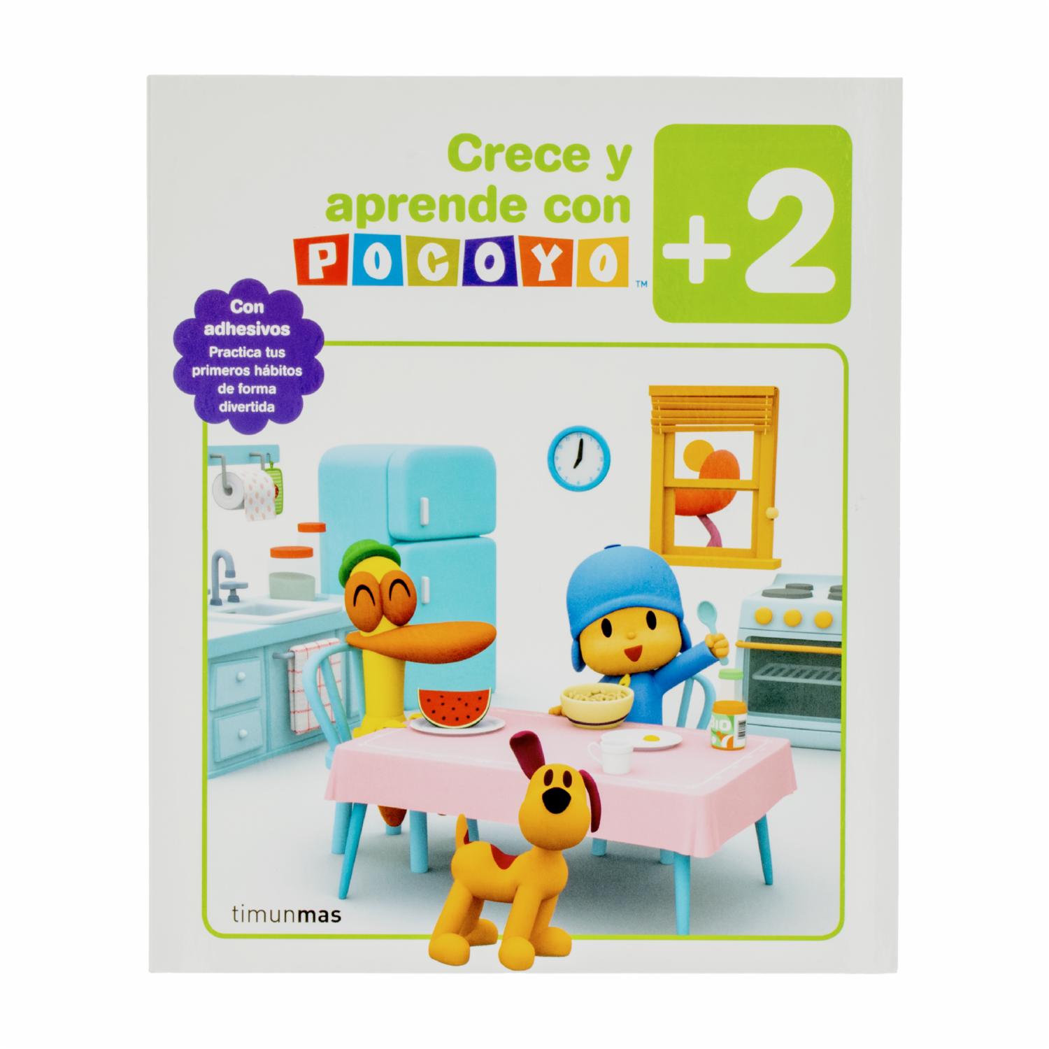 Libro Infantil Crece Y Aprende Con Pocoyo MR.BOOKS 40 Páginas