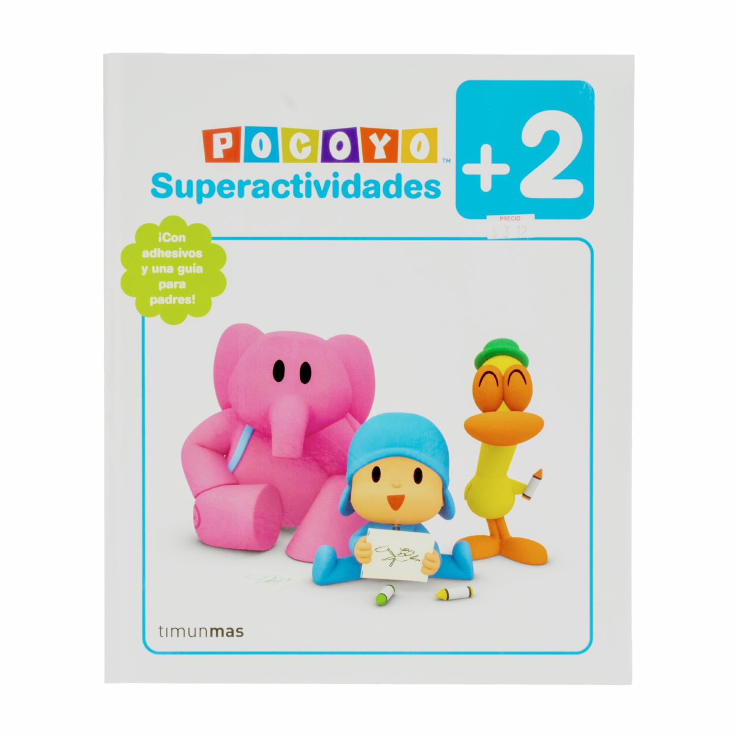 Libro Infantil Pocoyo Súper Actividades MR.BOOKS 80 Páginas