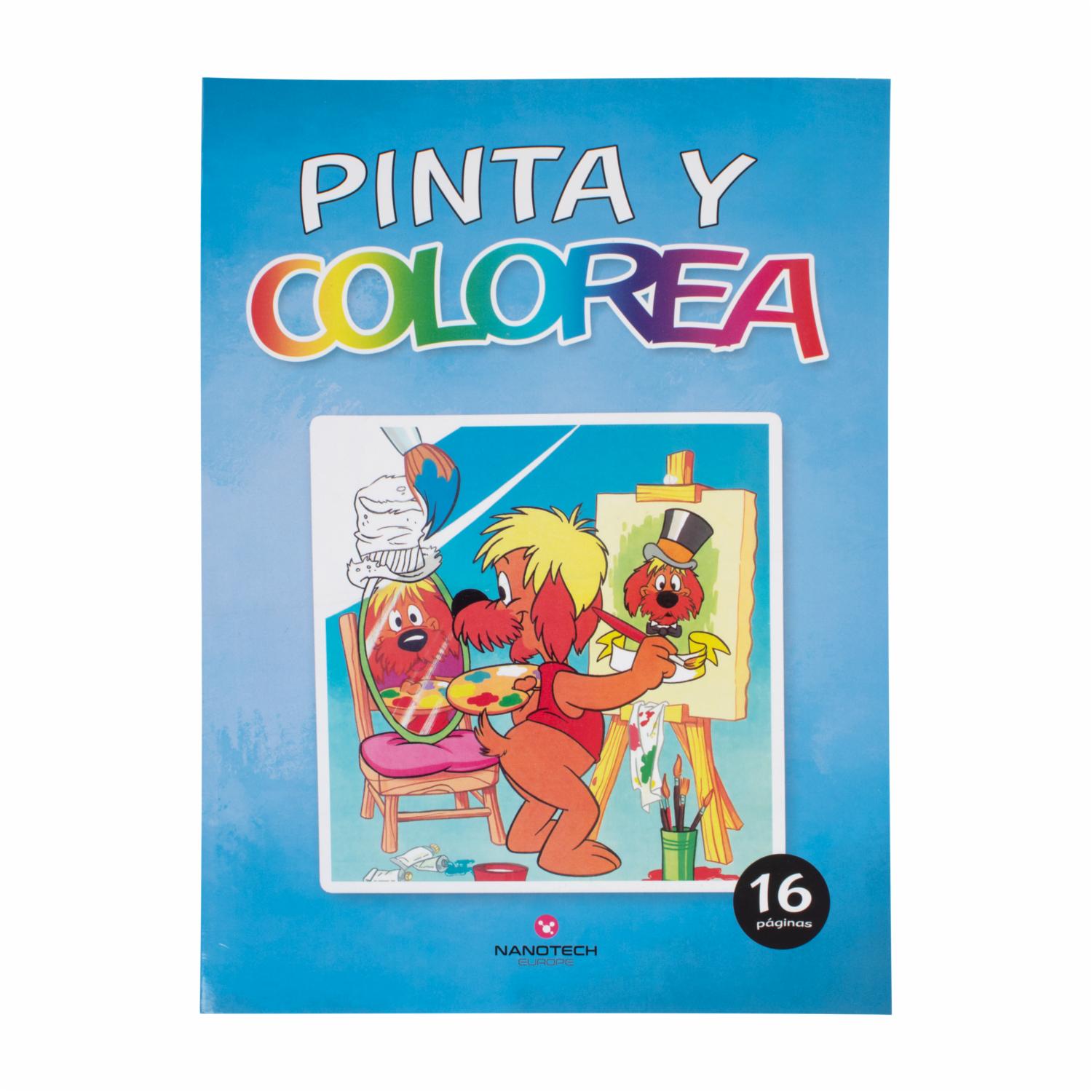 Libro Infantil Pinta Y Colorea 3756 CONECTA 16 Páginas