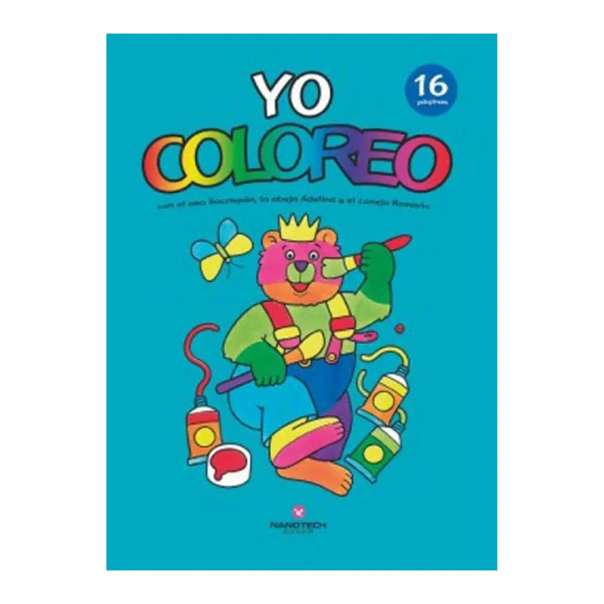 Libro Yo Coloreo EDITORIAL PLANETA COLOMBIA S.A 16 Páginas