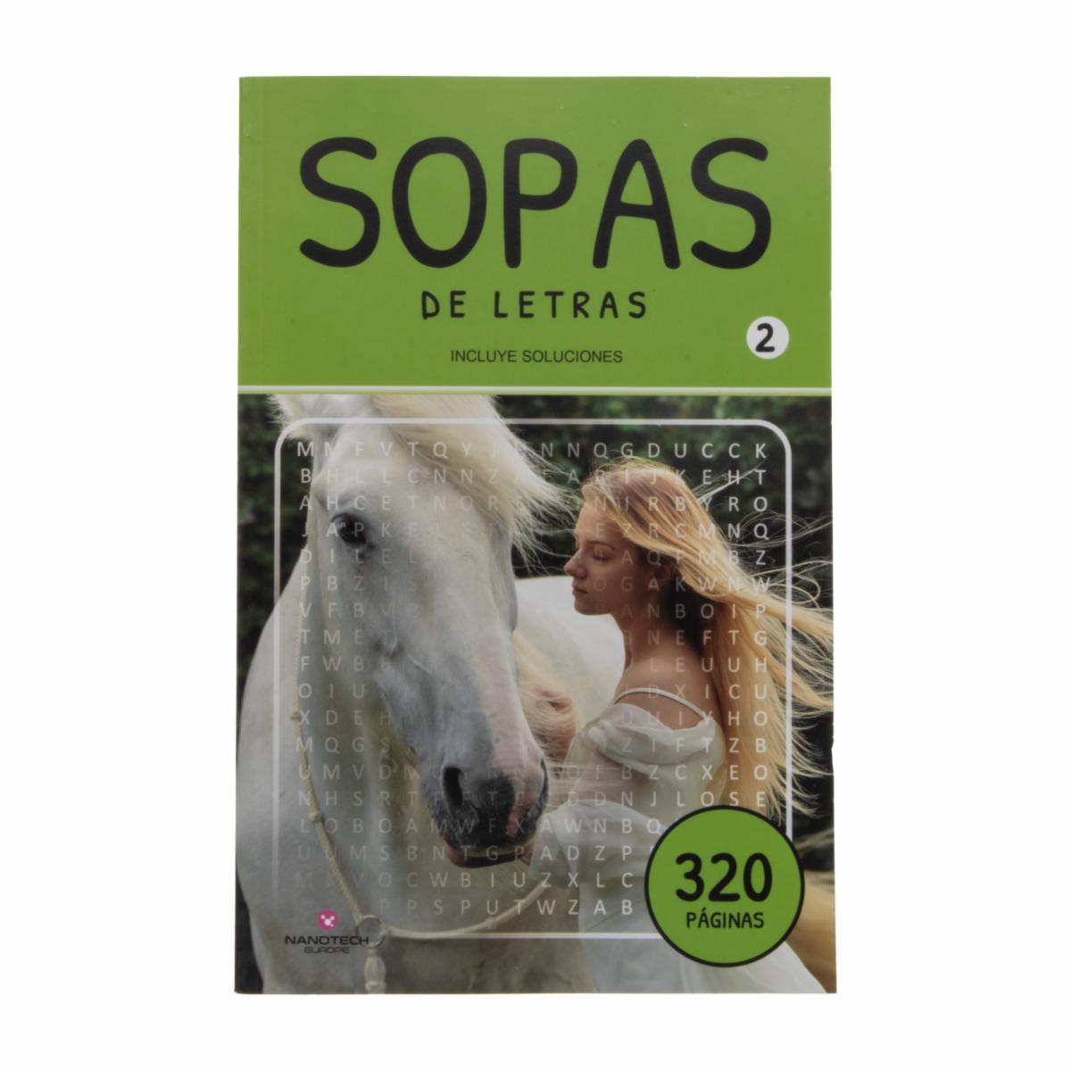 Libro De Sopa De Letras Incluye Soluciones MR.BOOKS 320 Páginas