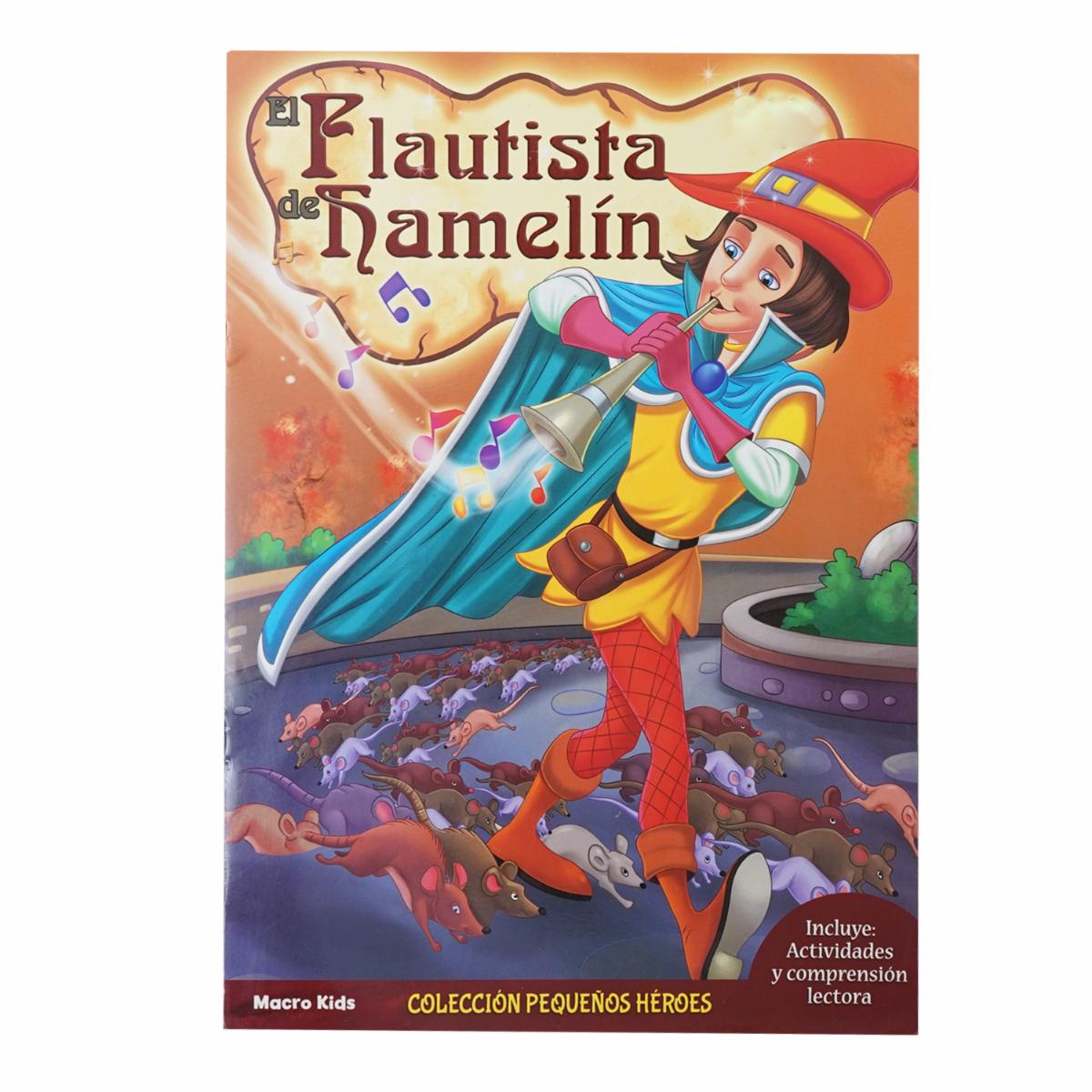 Libro Flautista De Hamelin MACRO KIDS 8 Páginas