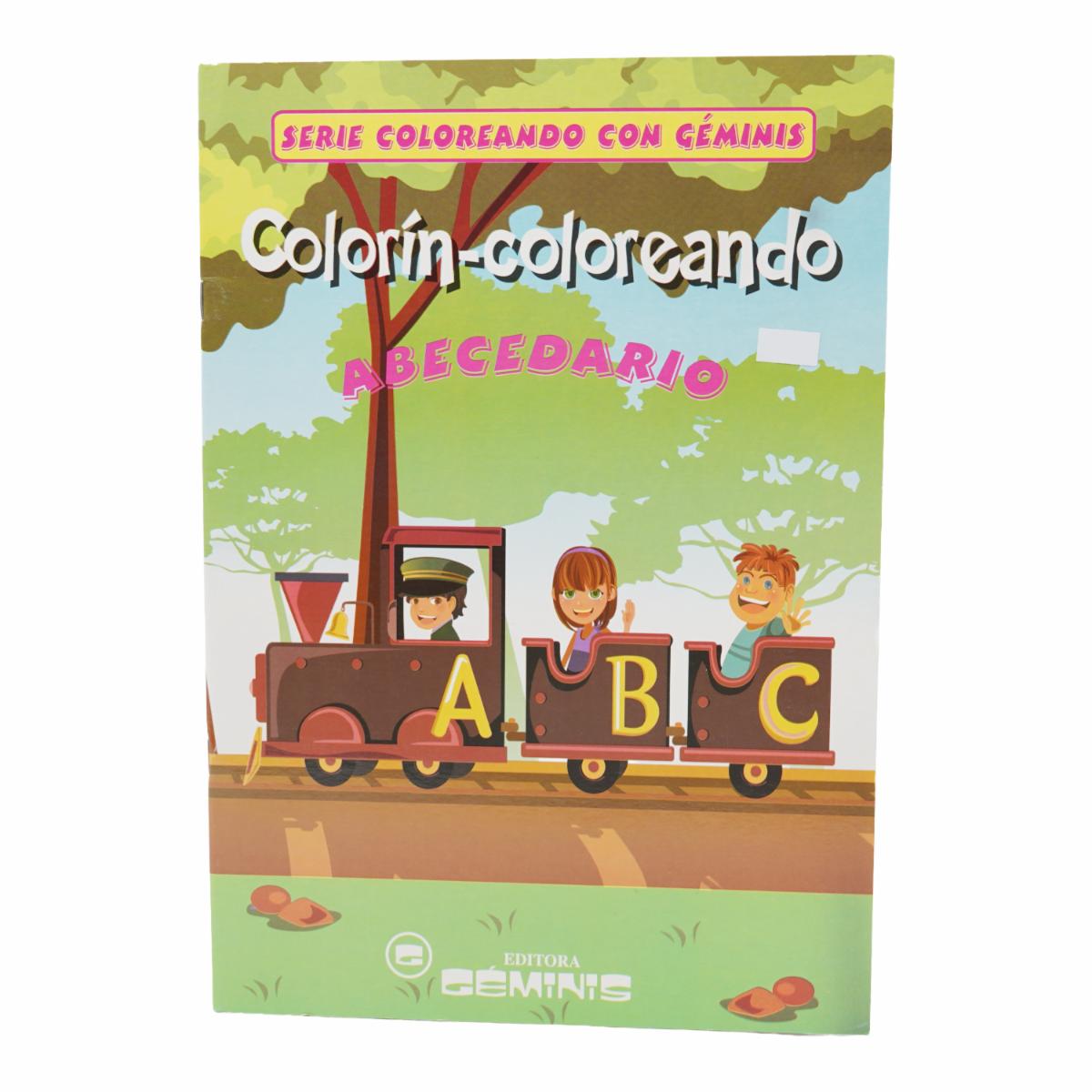 Libro Colorín Coloreando Abecedario RADMANDÍ 15 Páginas