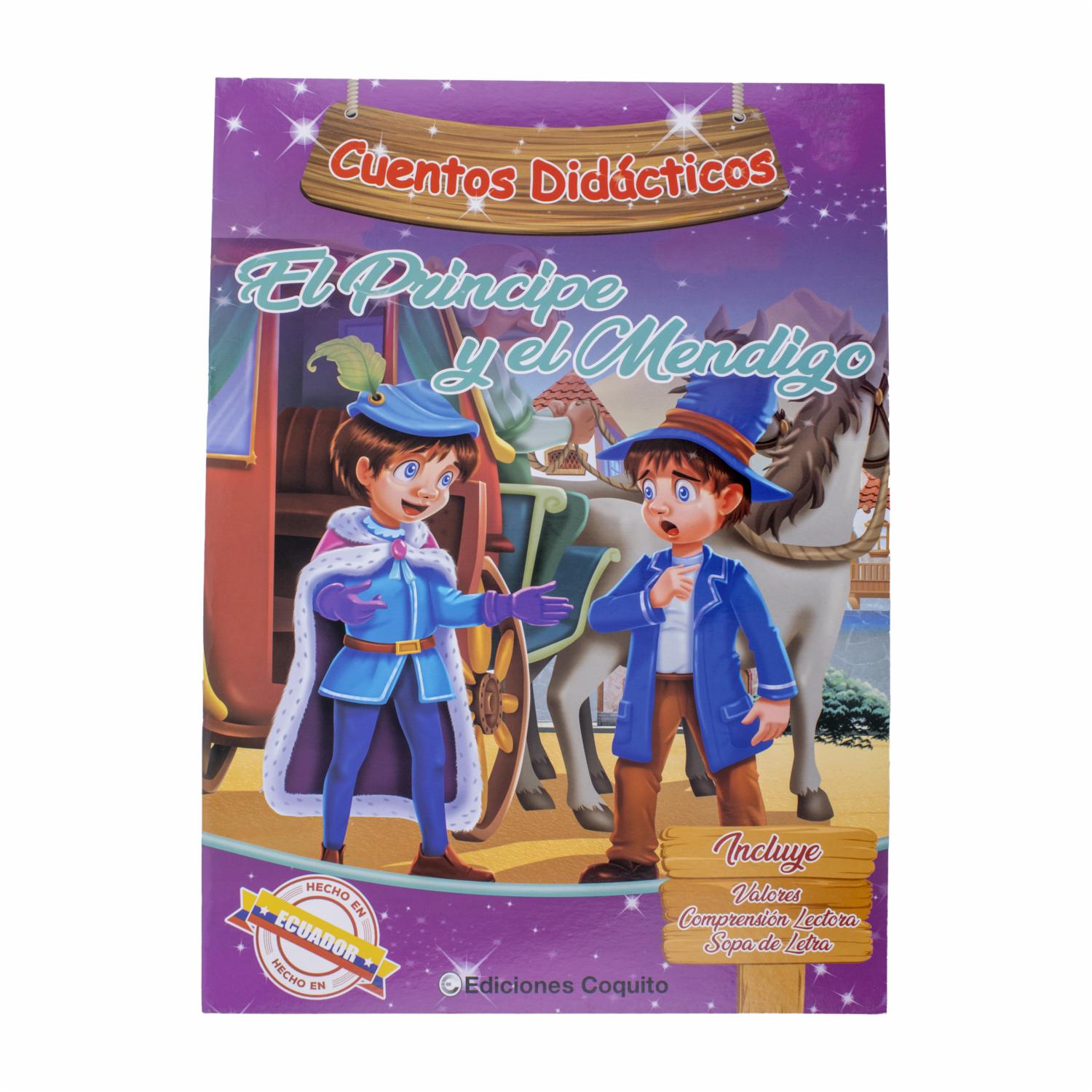 Libro El Príncipe Y El Mendigo COQUITO 18 Páginas