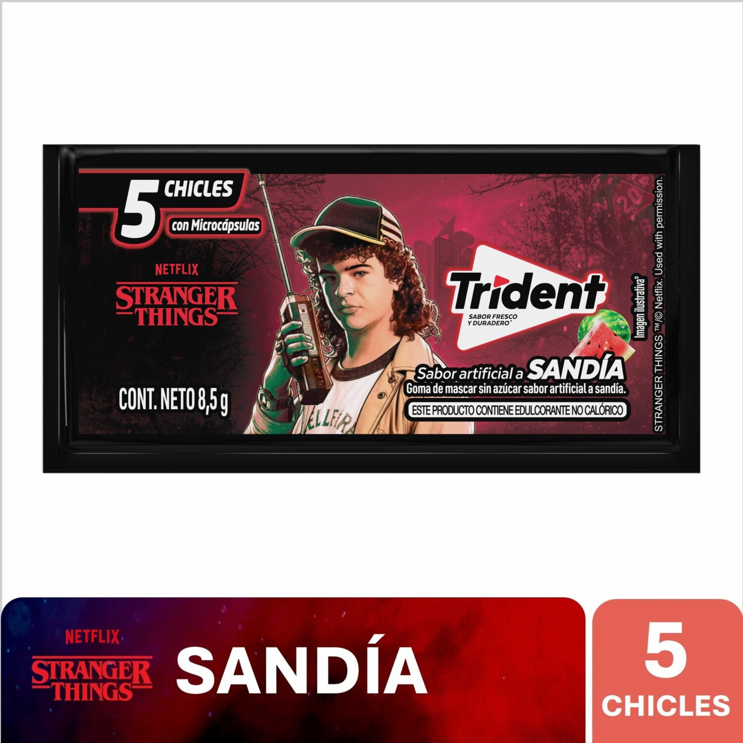 Chicles Sabor A Sandia TRIDENT 153 G