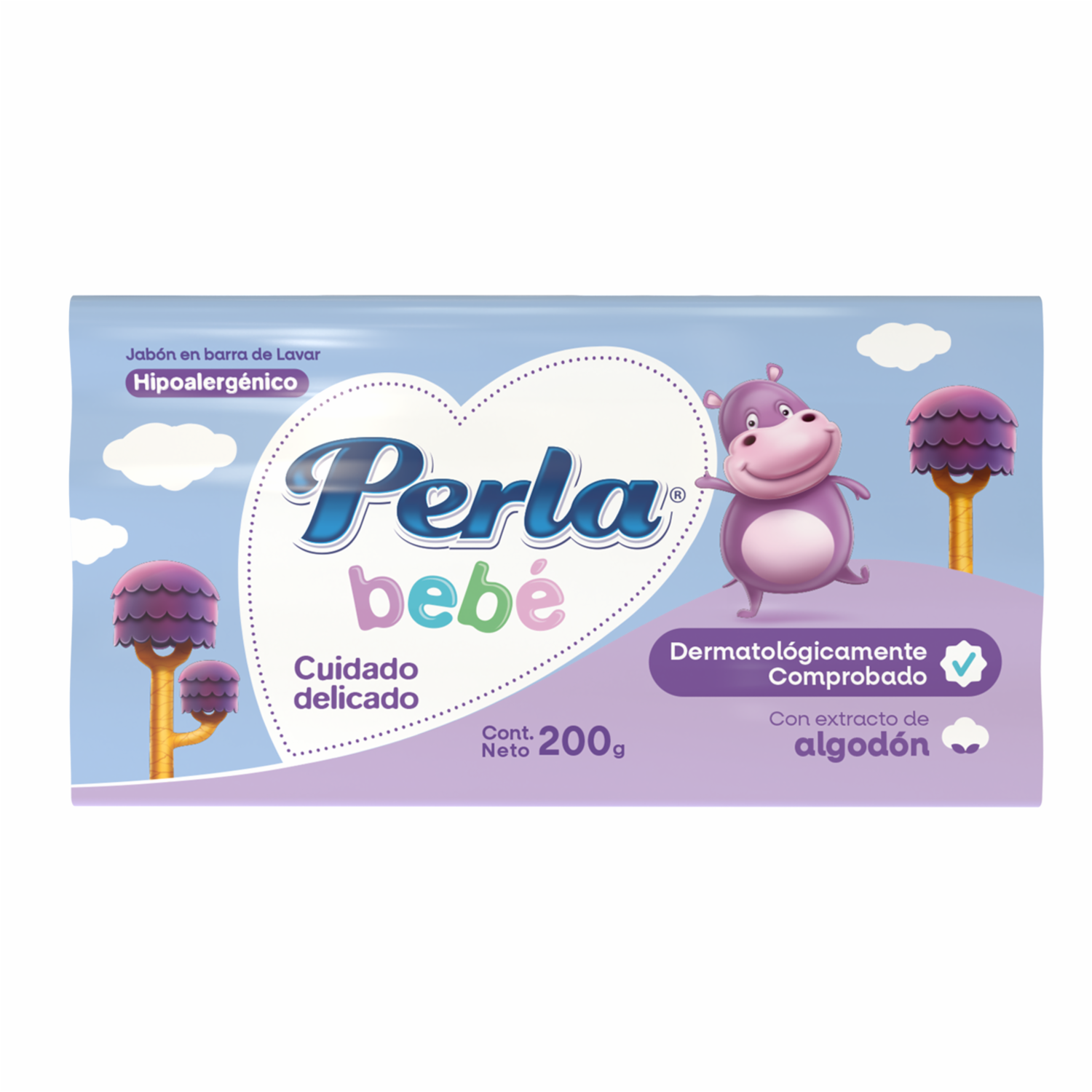 Jabón De Ropa Para Bebé Hipoalergénico PERLA 200 G