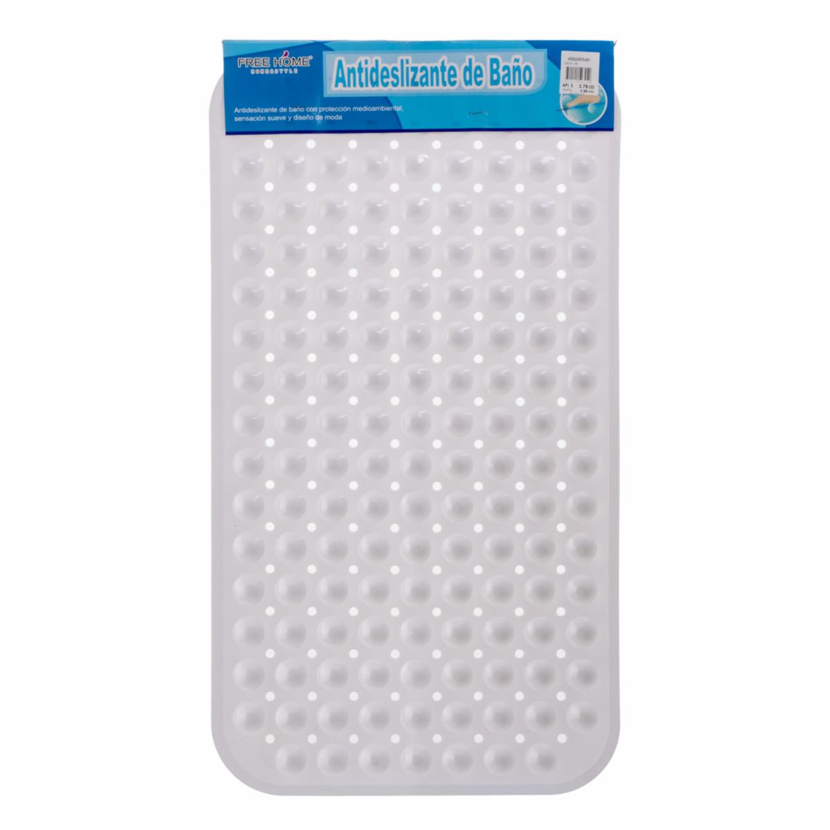 Antideslizante De Baño Blanco FREE HOME 70 X 38 Cm