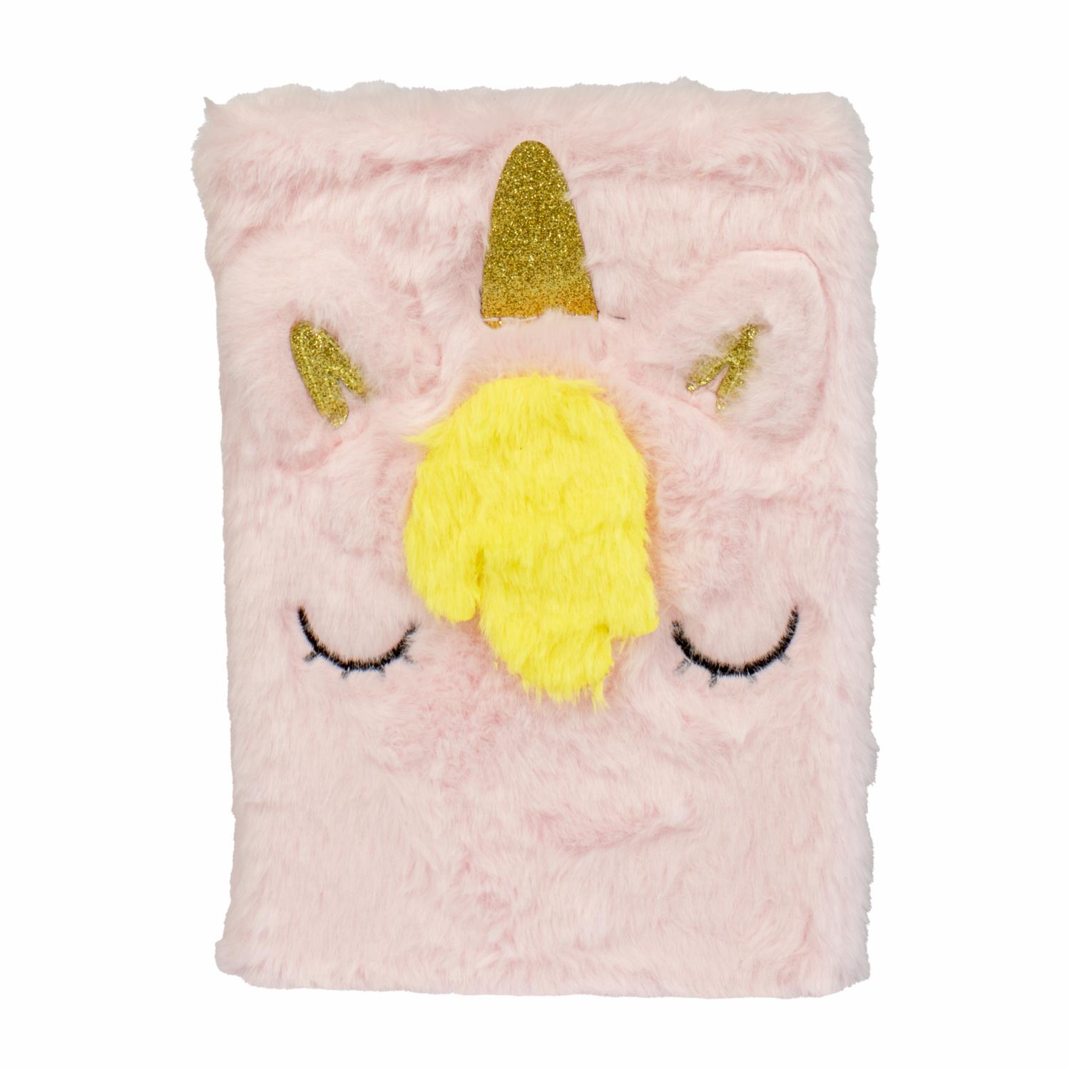 Libreta Diseño  Unicornio Felpa WAHFAY Unidad