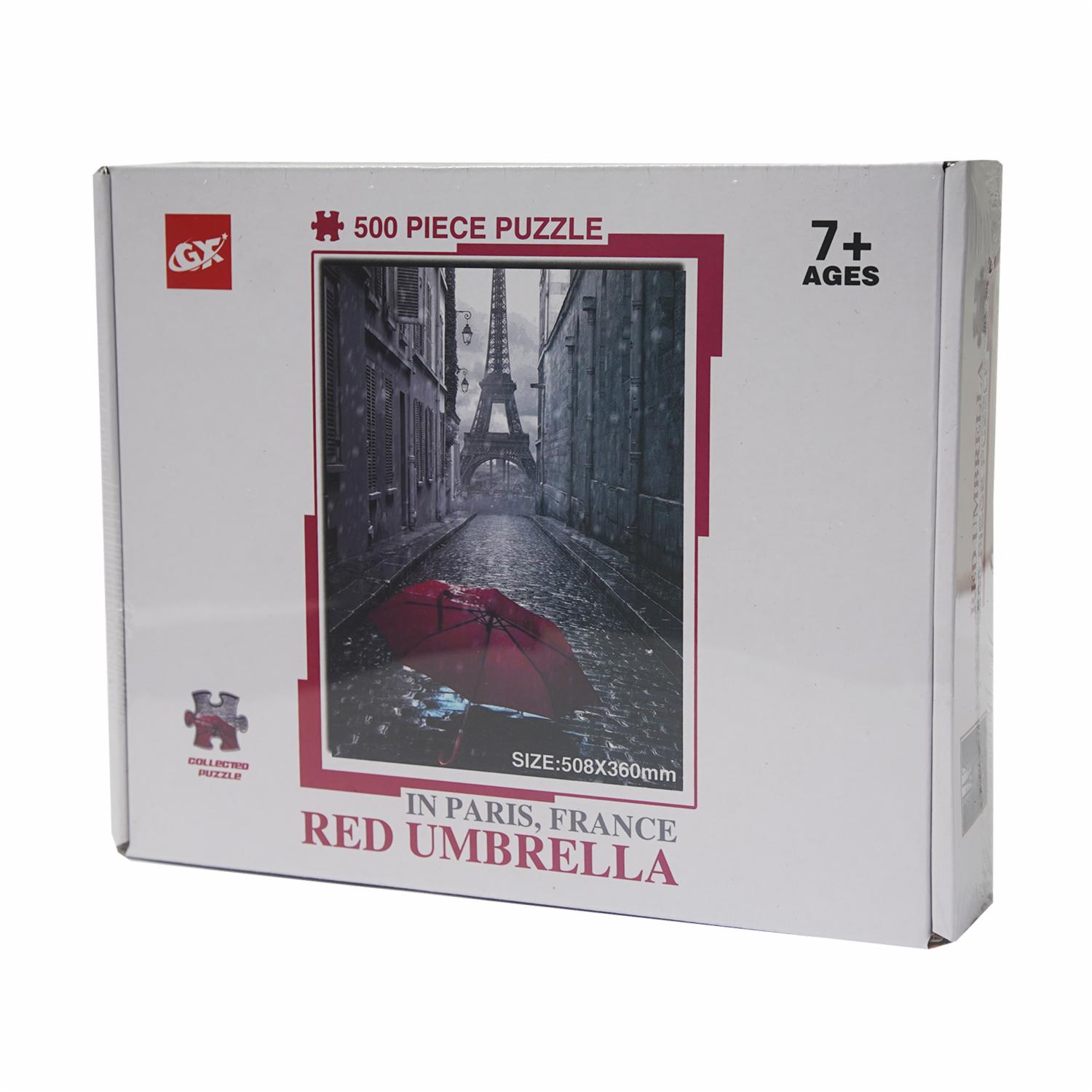 Rompecabezas Paraguas Rojo KOOME 500 Piezas