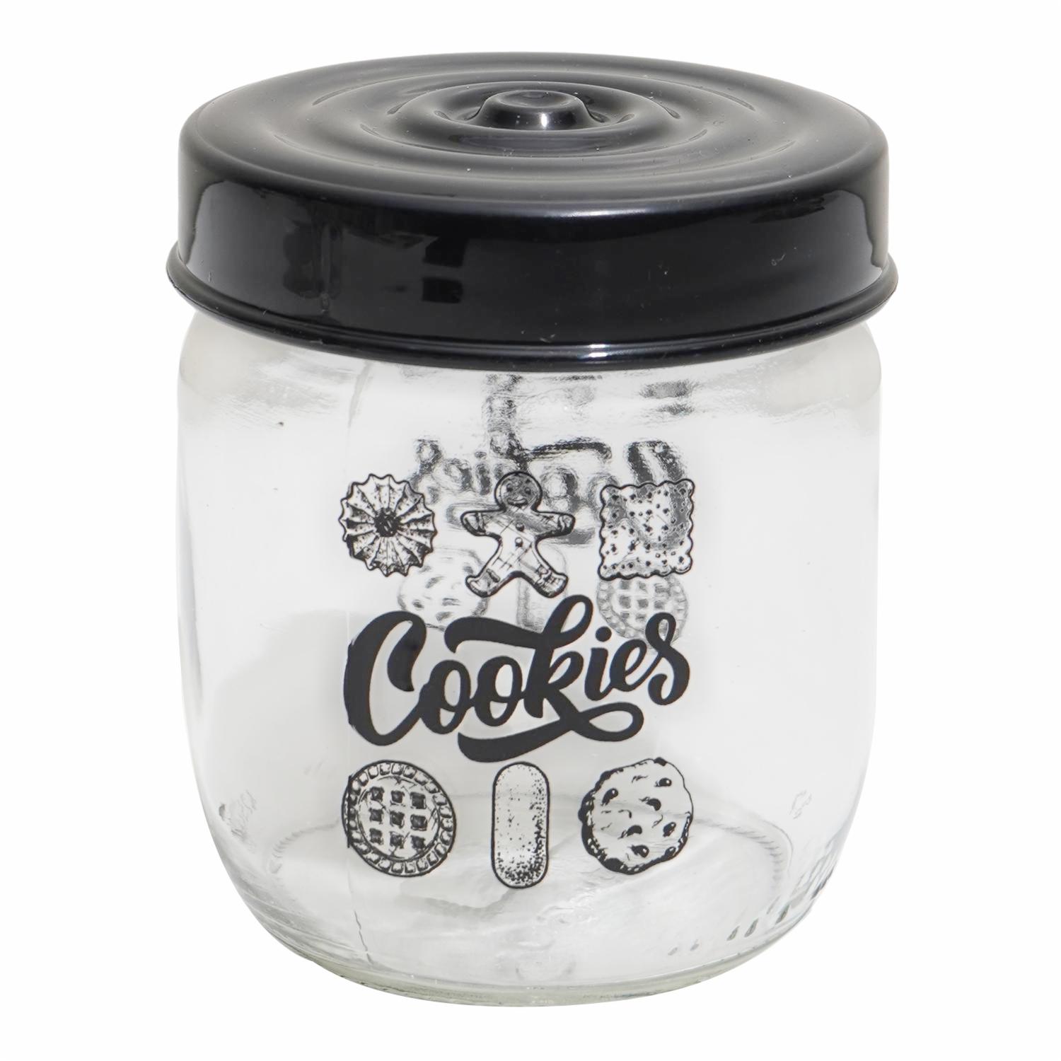 Frasco De Vidrio Para Galletas HEREVIN Pequeño