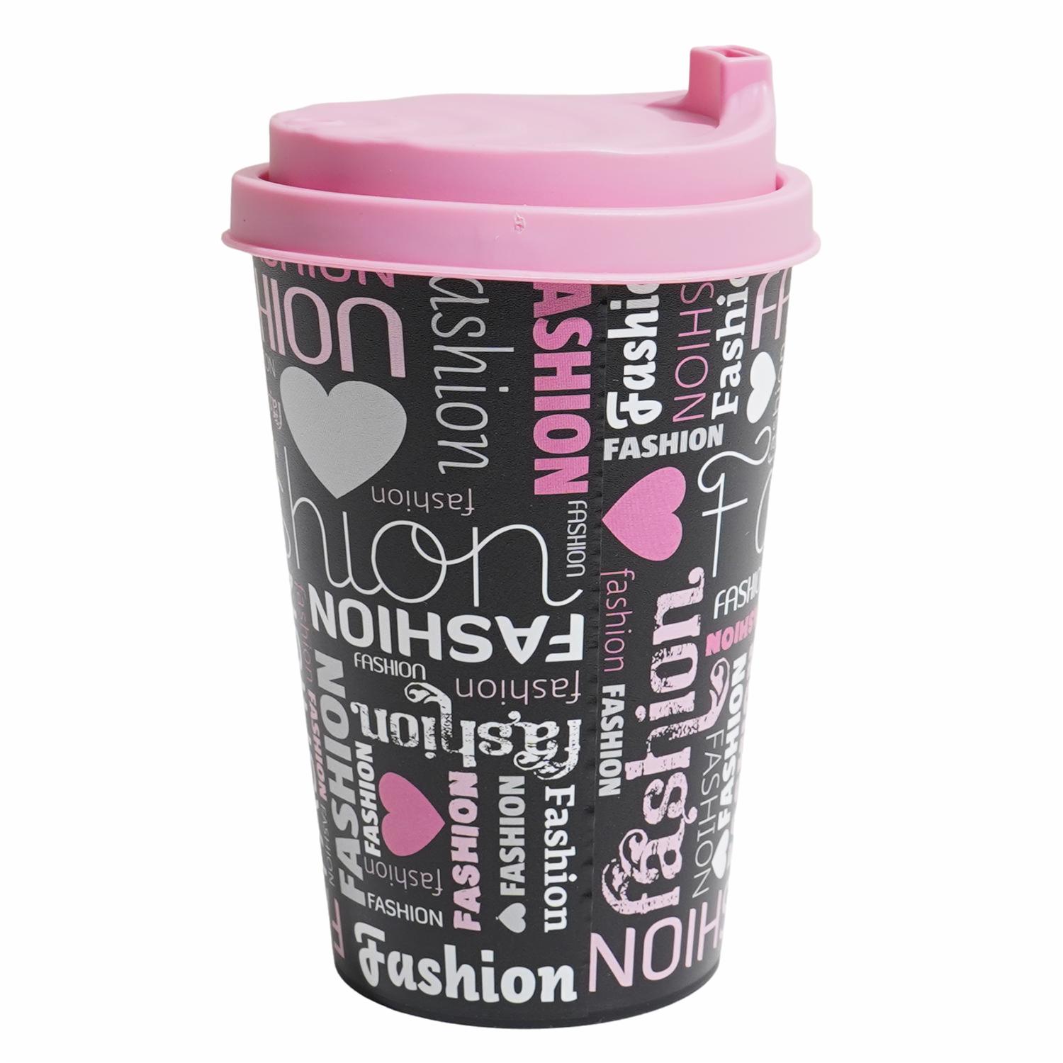 Vaso Térmico Para Café Moda Rosada HEREVIN 340 Ml