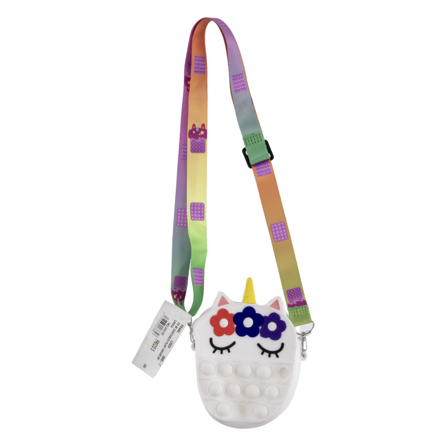 Cartera Plástica Figura De Unicornio SÚPER K Talla  Única