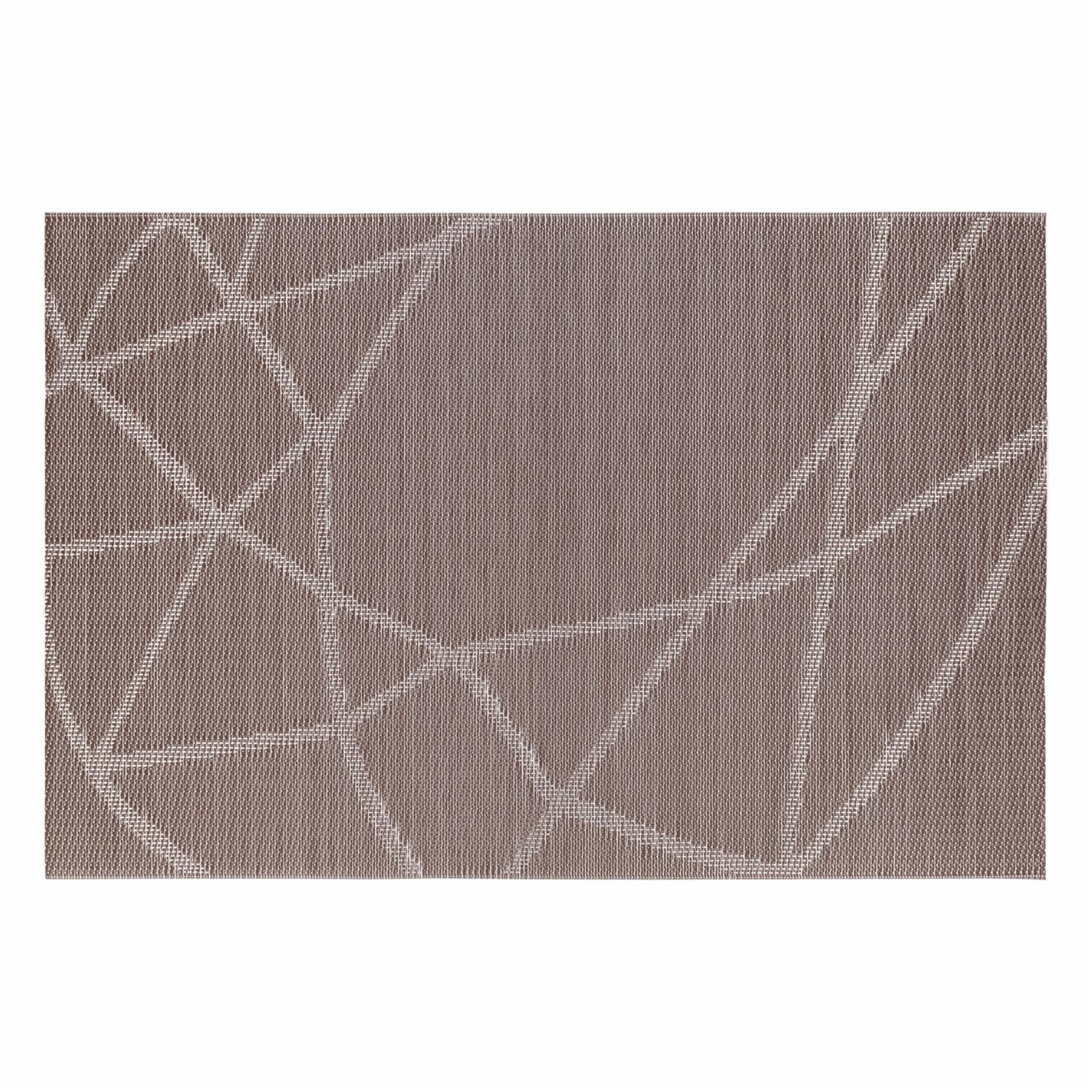 Individual Lineas Cruzadas Gris FREE HOME 45X30 CM