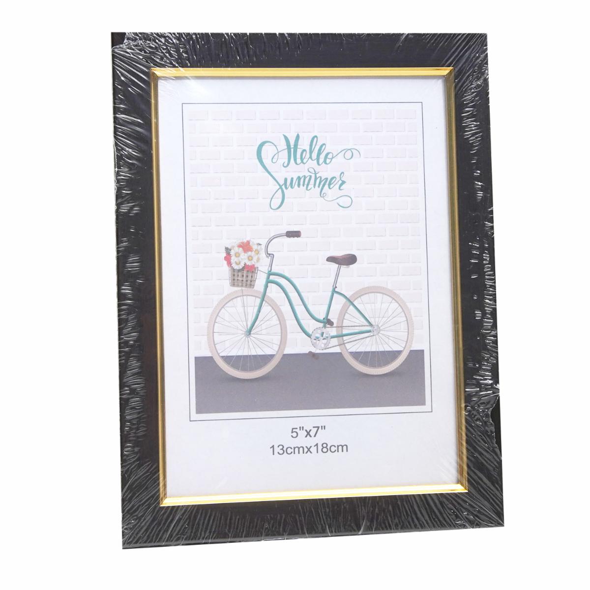 Porta Retrato Café Con Dorado XINKAI 5X7″