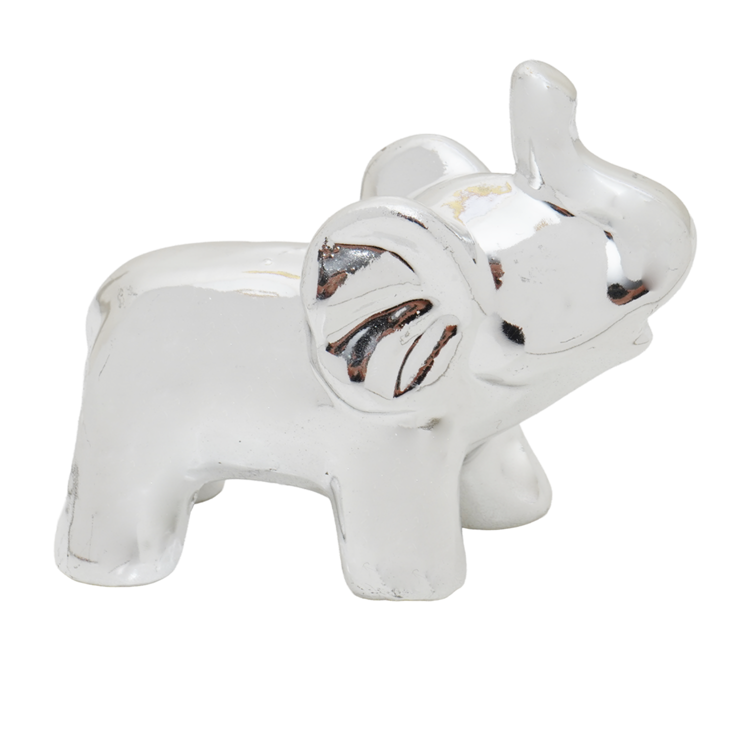 Adorno Decorativo Plateado Elefante KOOME