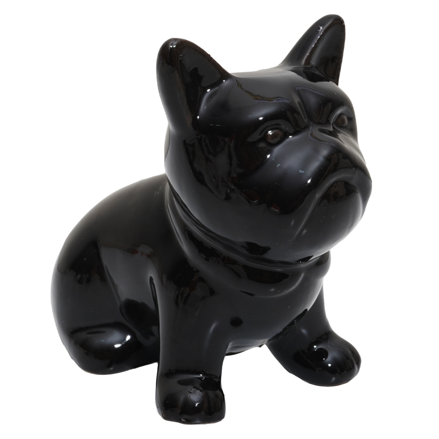 Adorno Decorativo Perro Parado Negro KOOME