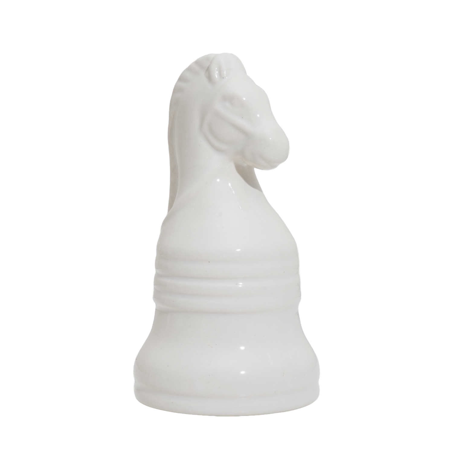 Adorno Decorativo Ajedrez Caballo Blanco KOOME