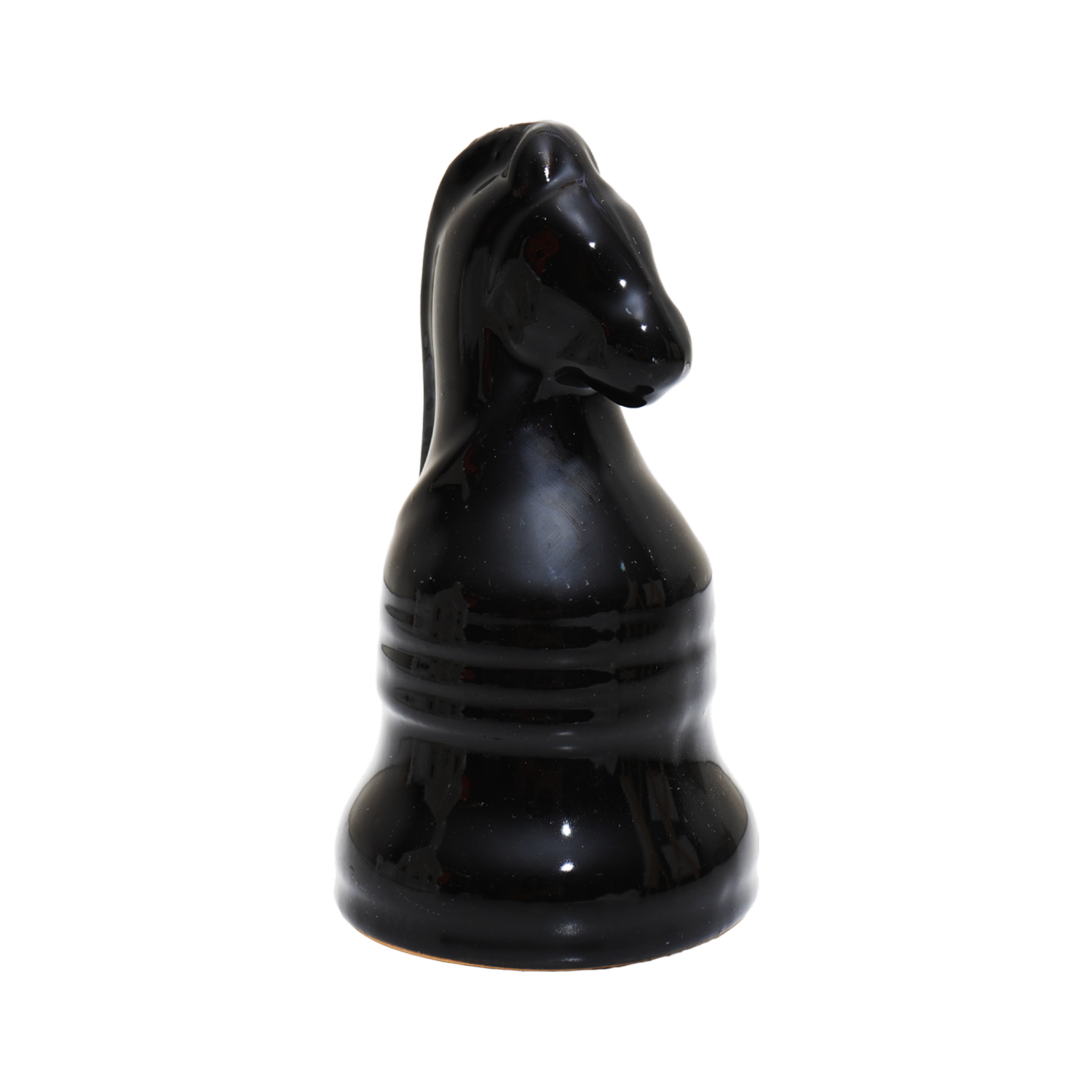 Adorno Decorativo Ajedrez Caballo Negro KOOME