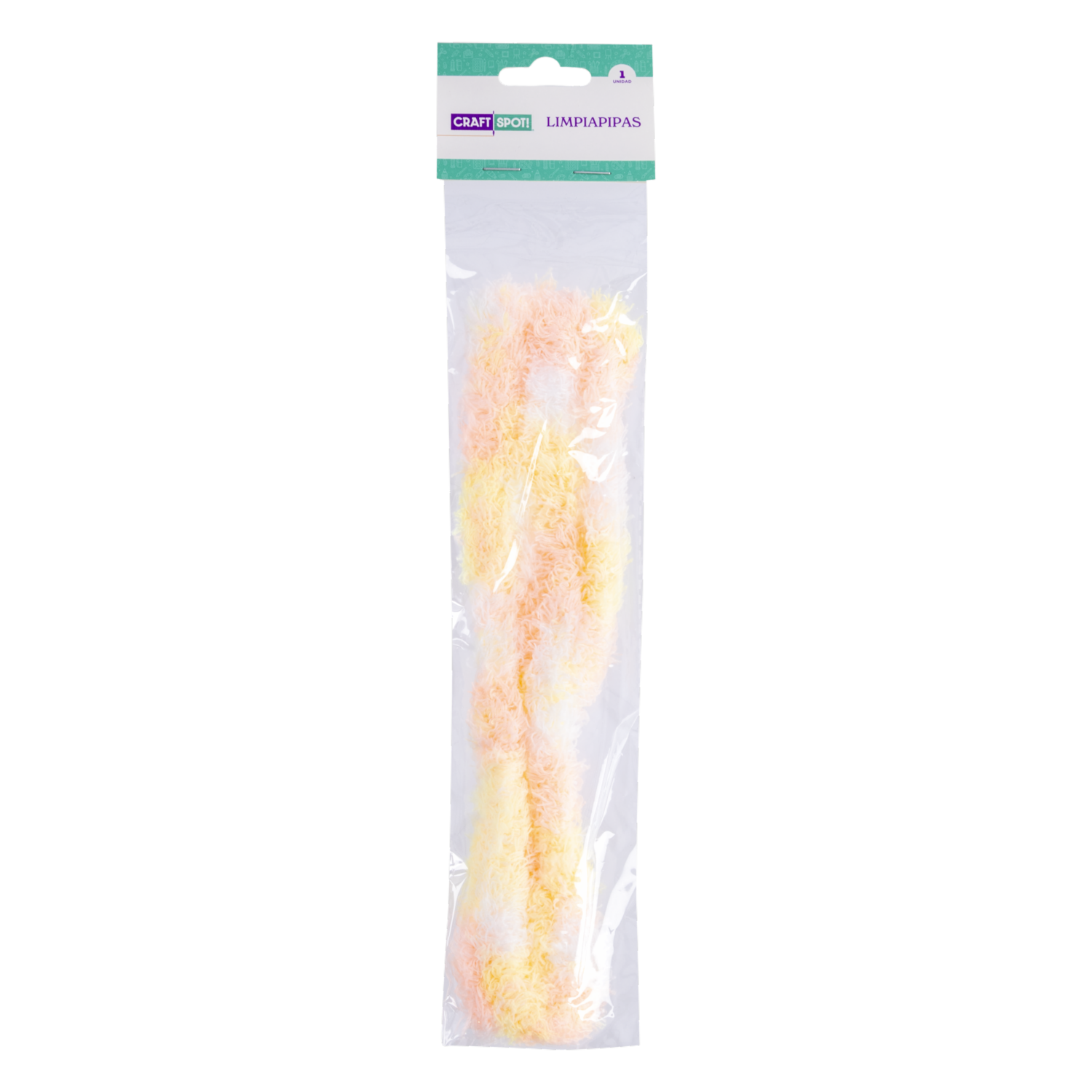 Limpia Pipas Felpudo  Naranja CRAFTSPOT 1 Metro