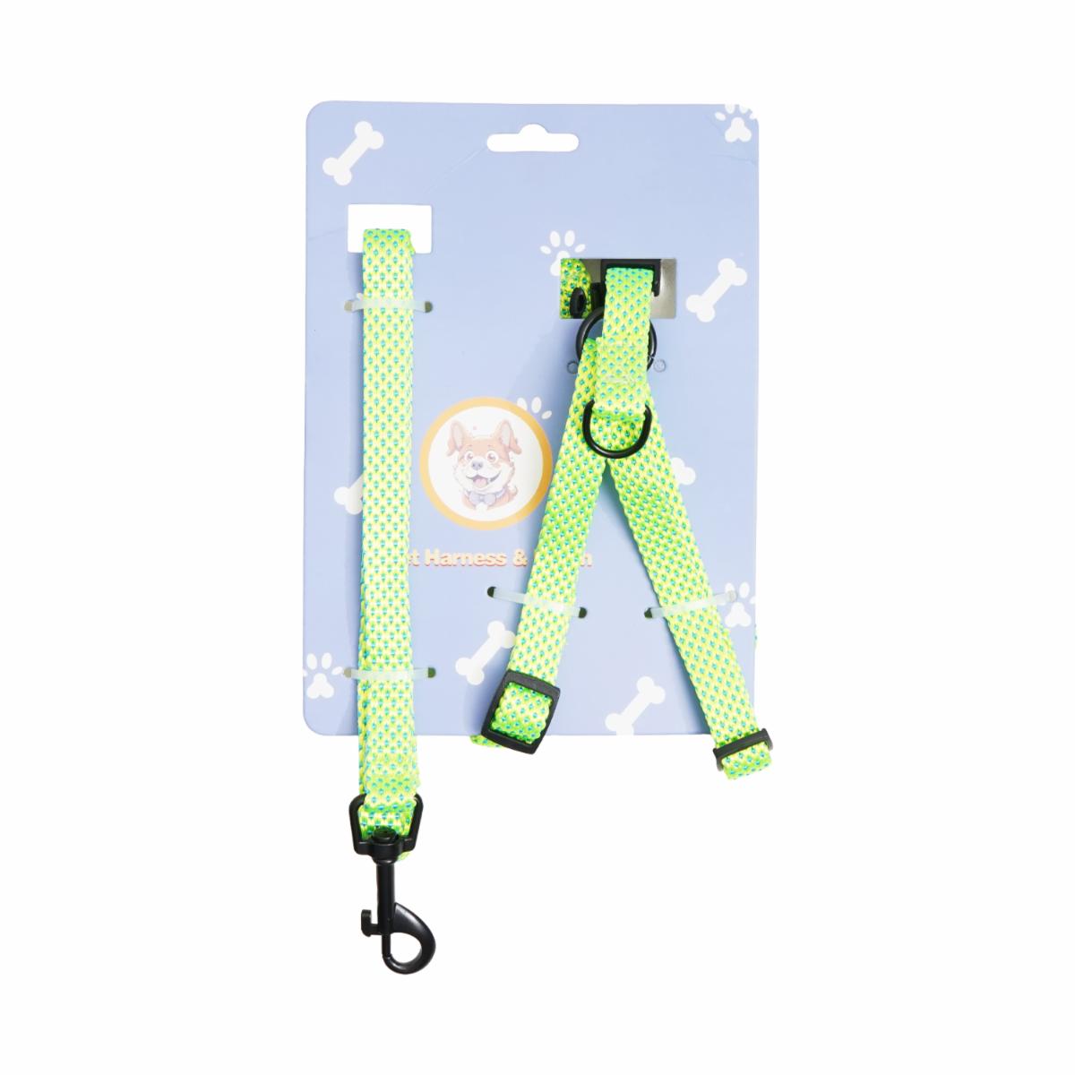 Collar Para Mascota Verde Claro BTA PET Talla Mediano