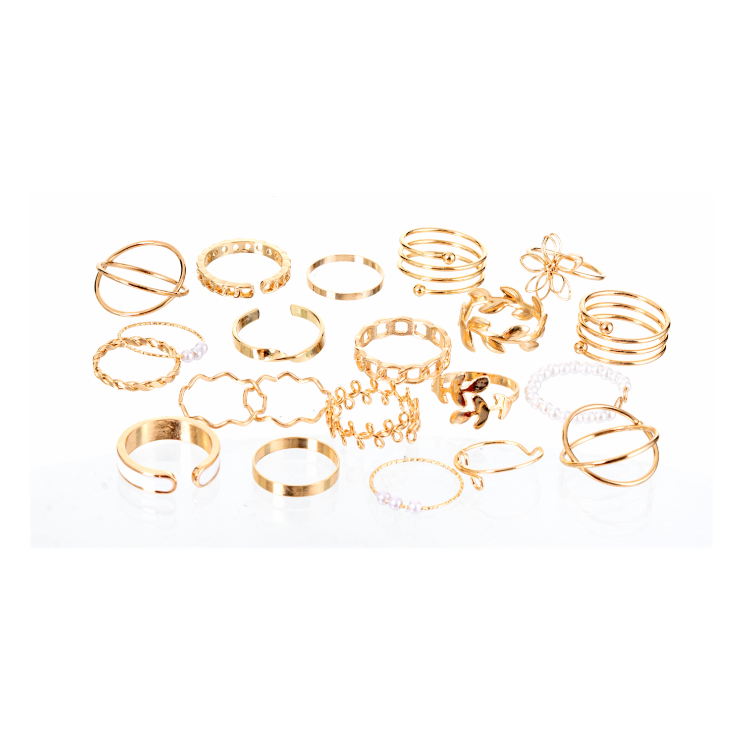 Anillos Con Aleación Set SKYLARK X 22 Piezas