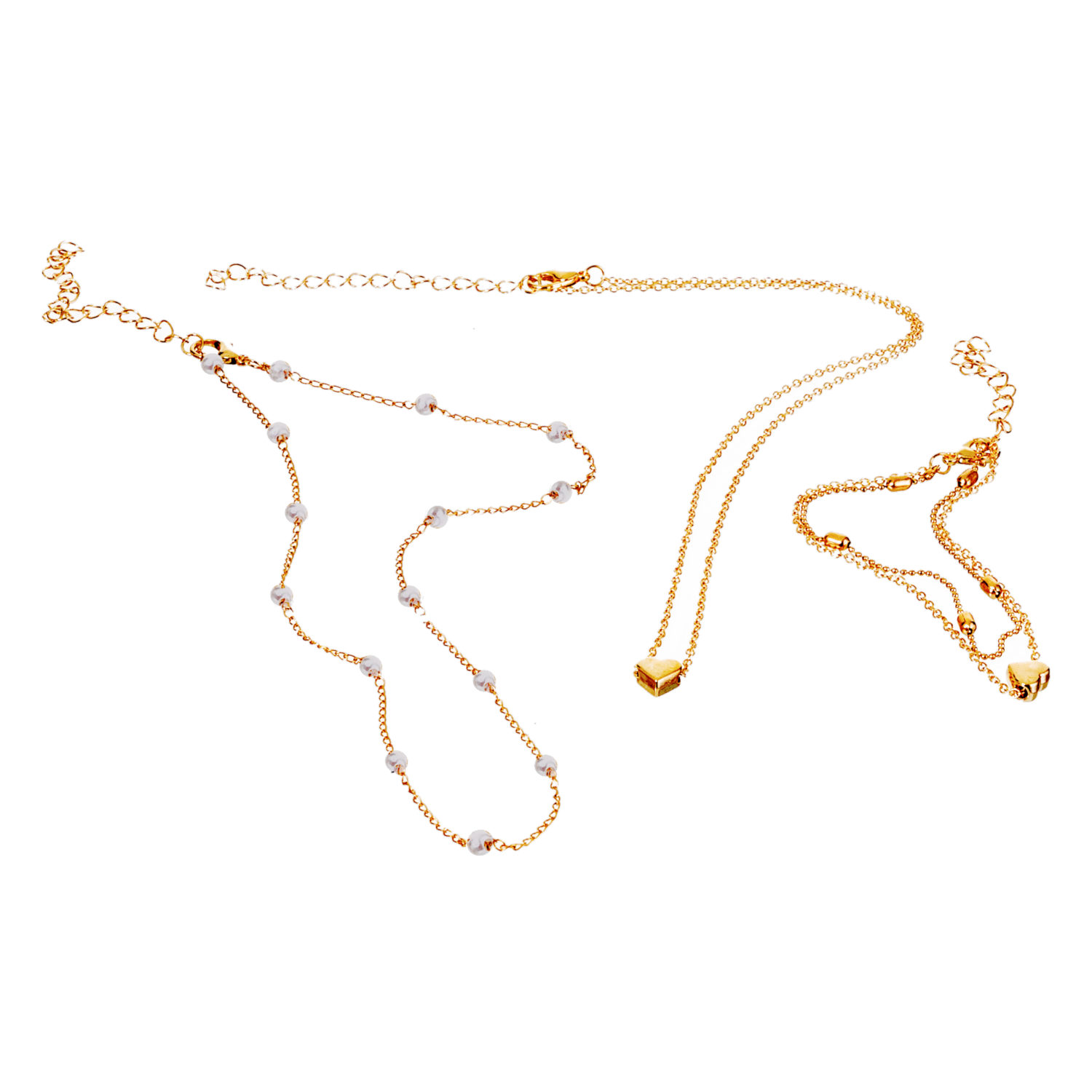Collar Para Dama Y Pulsera Set SKYLARK X 3 Piezas