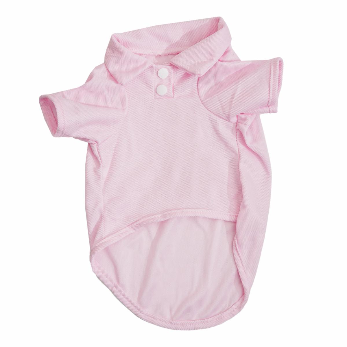 Polo Para Perro Rosado DADAGOU Talla Grande