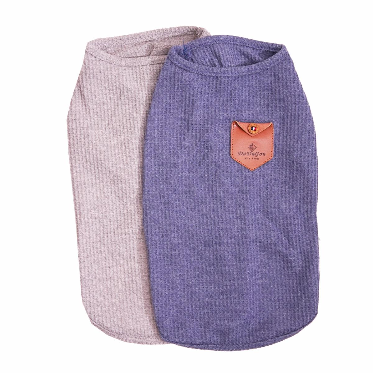 Saco Para Perro Azul Y Gris 2 Piezas DADAGOU Talla Grande