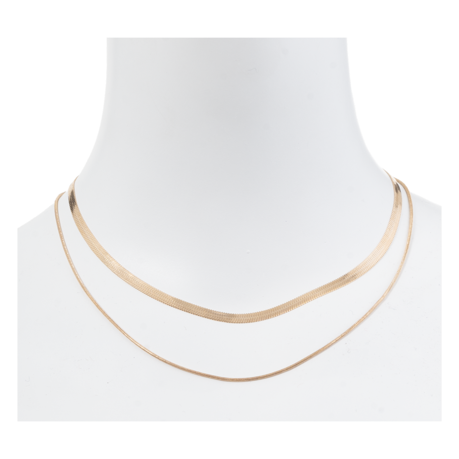 Collar Para Dama Doble Cadena SKYLARK 1 Pieza