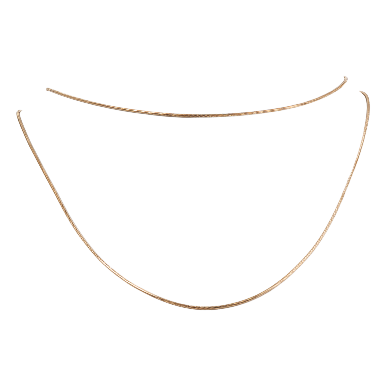 Collar Para Dama Doble Cadena Corta SKYLARK 1 Pieza