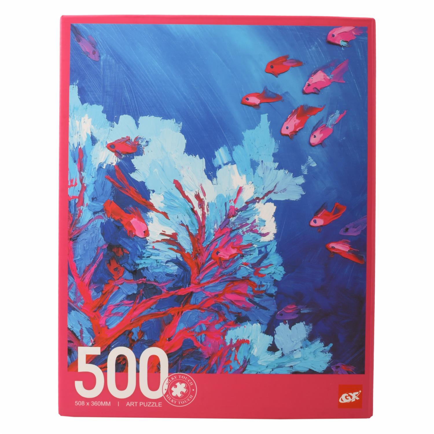 Rompecabezas Pintura De Pez KOOME 500 Piezas