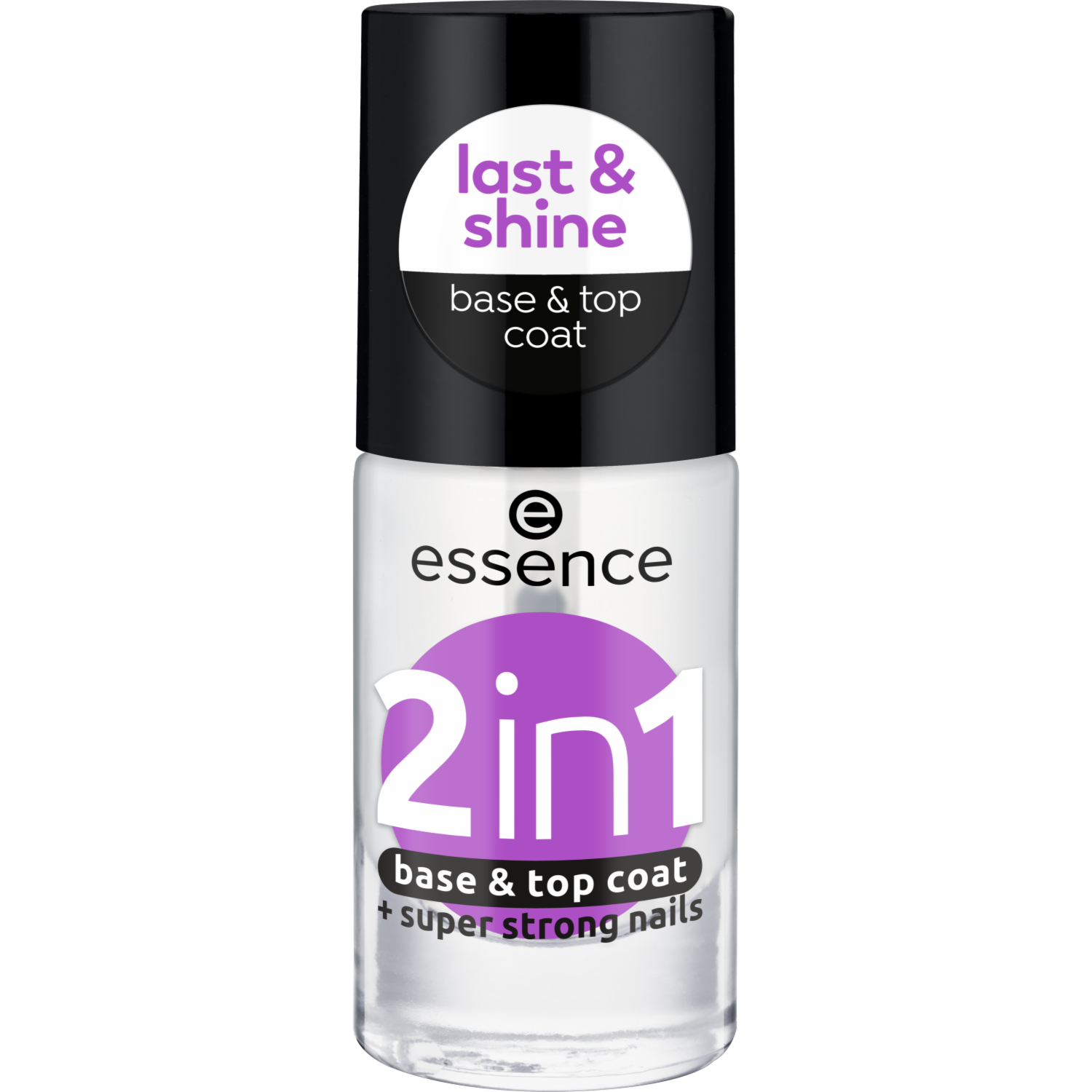 Esmalte De Uñas Base & Top Coat 2In1 ESSENCE 8 Ml