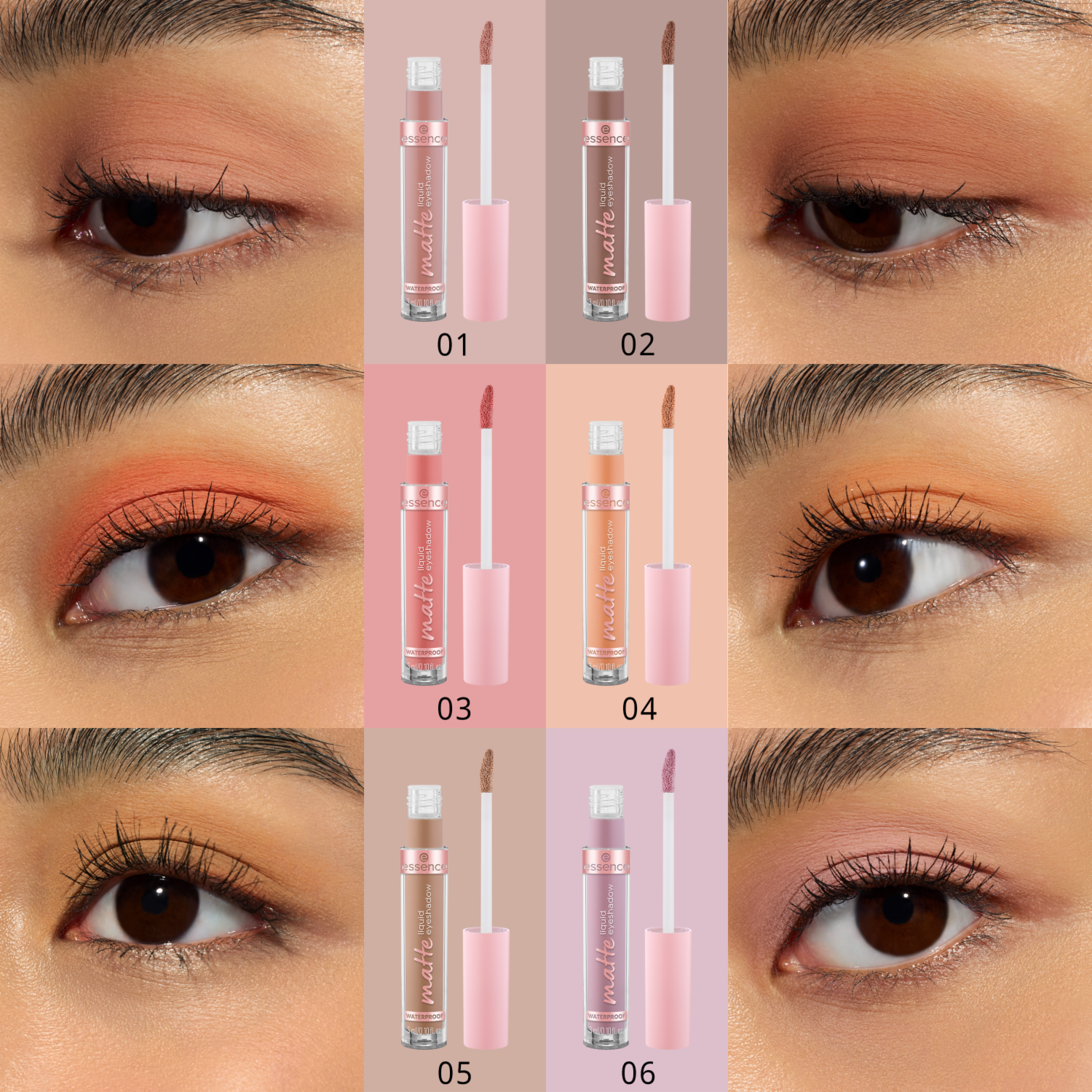 Sombra De Ojos Líquida Matte Waterproof ESSENCE