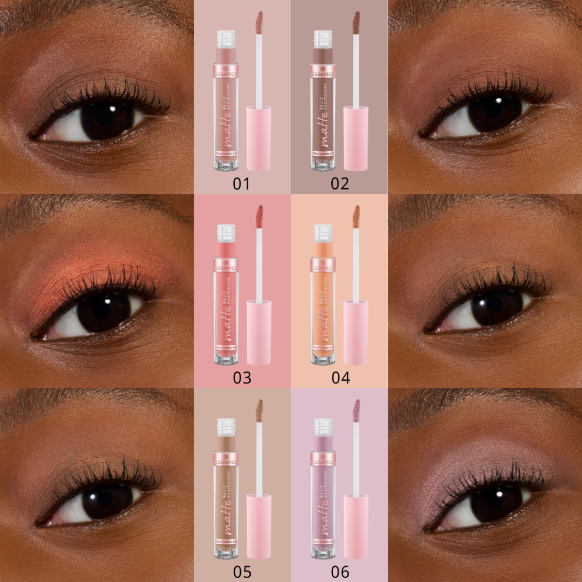 Sombra De Ojos Líquida Matte Waterproof ESSENCE