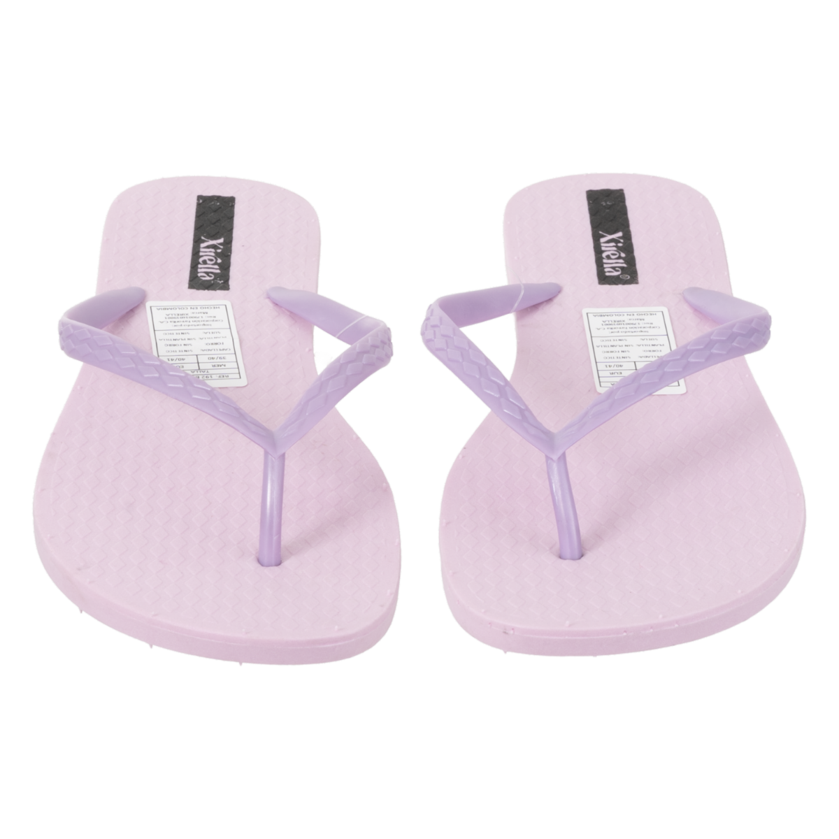 Sandalias Casuales Color Lila Perlado XIRELLA