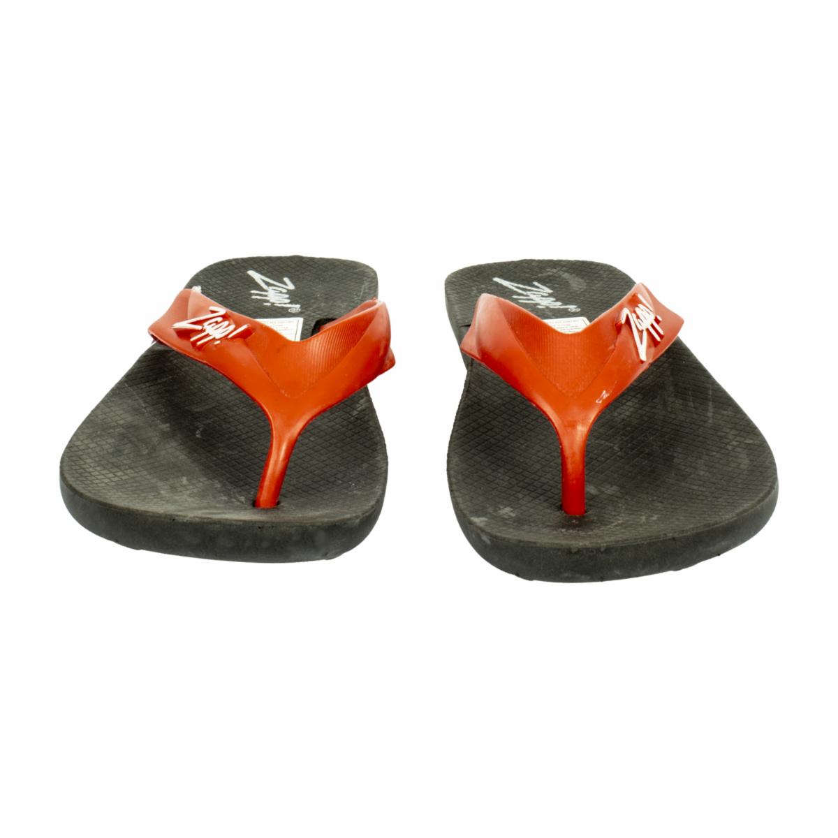 Sandalias Negro Con Rojo ZAPP Talla 39 Y 40
