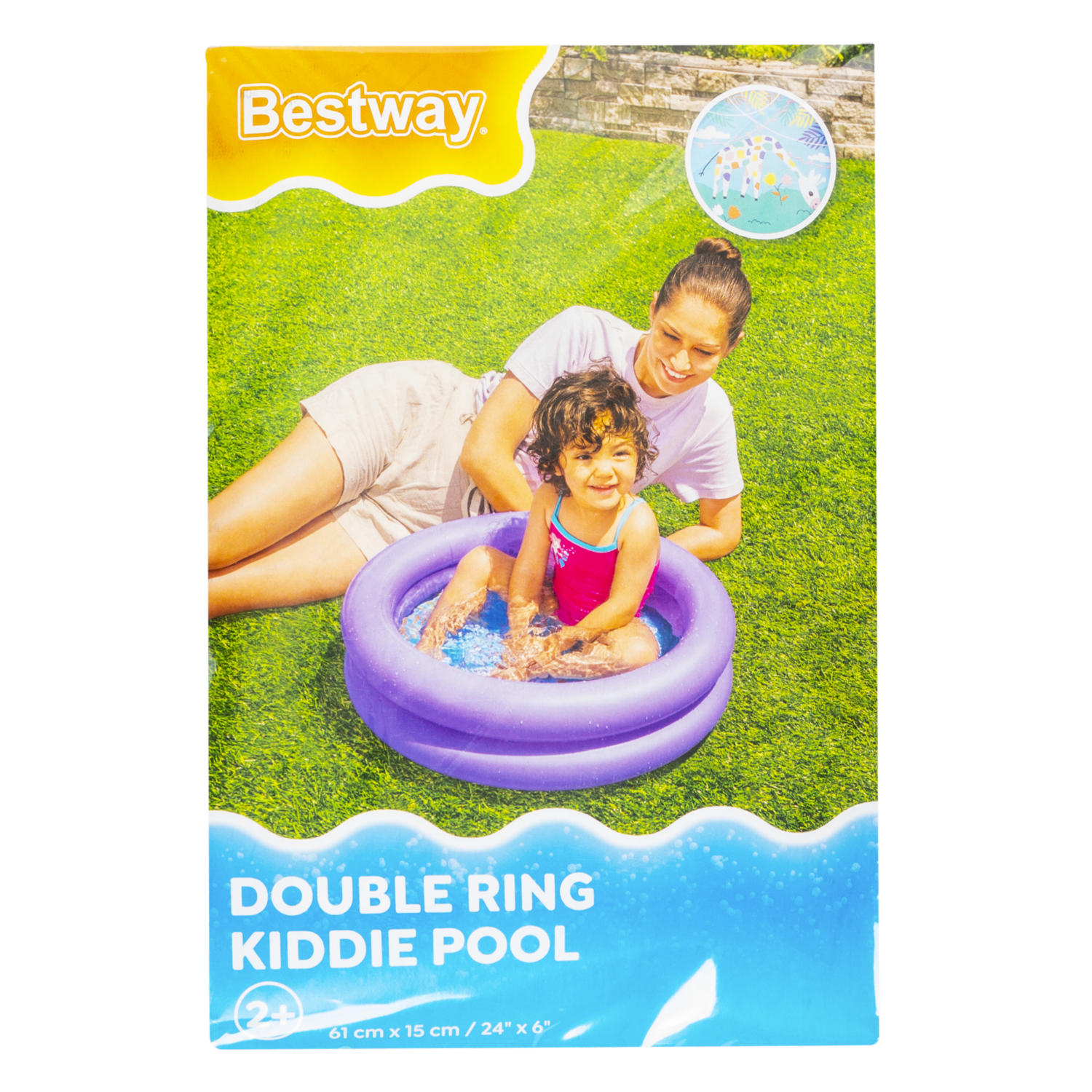 Piscina Inflable 2 Anillos BESTWAY Colores Surtidos