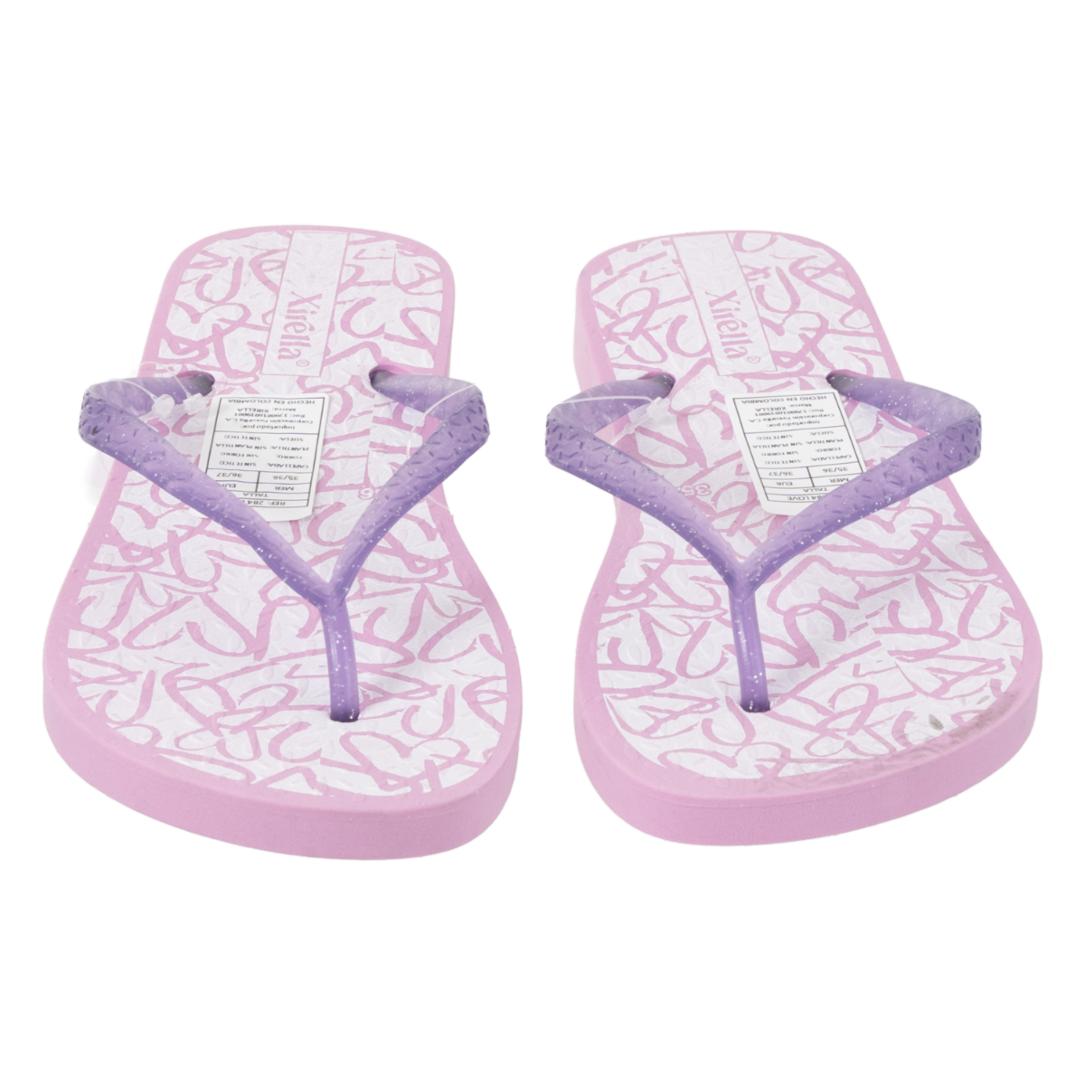 Sandalias Casuales Color Morado XIRELLA
