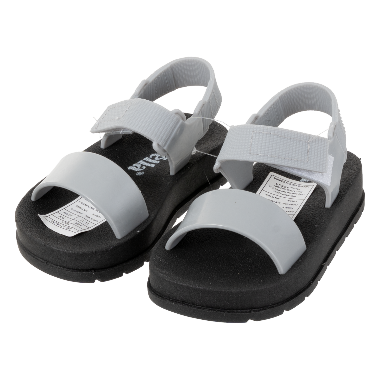 Sandalias Color Negro Gris XIRELLA