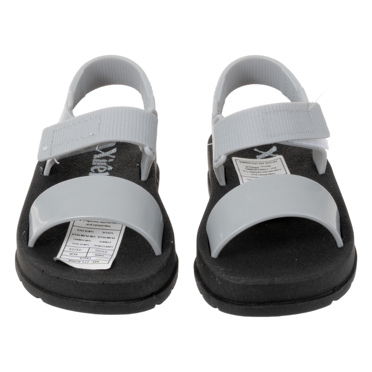 Sandalias Color Negro Gris XIRELLA