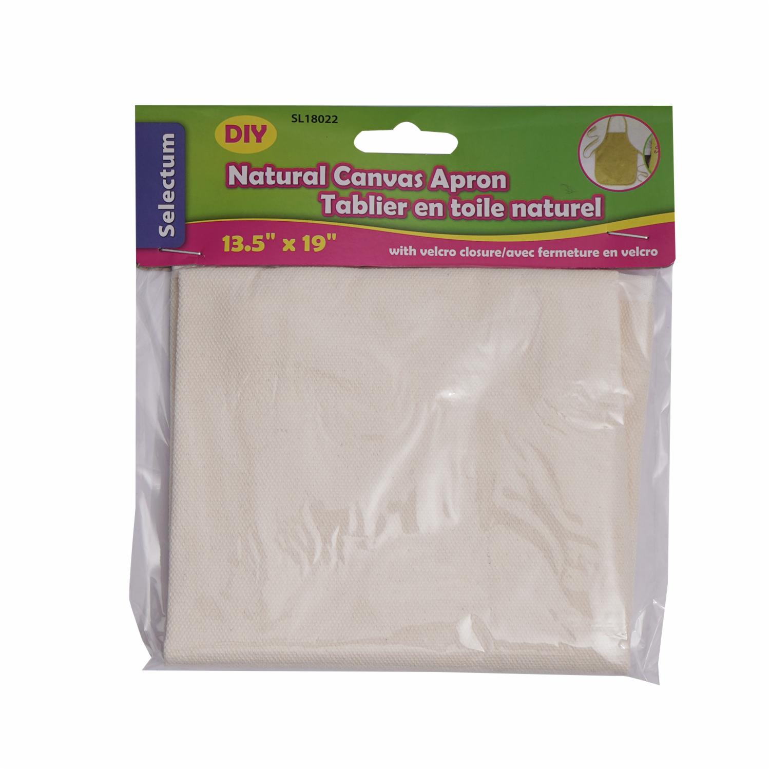 Delantal De Lona Natural LPS 13,5″ x 19″