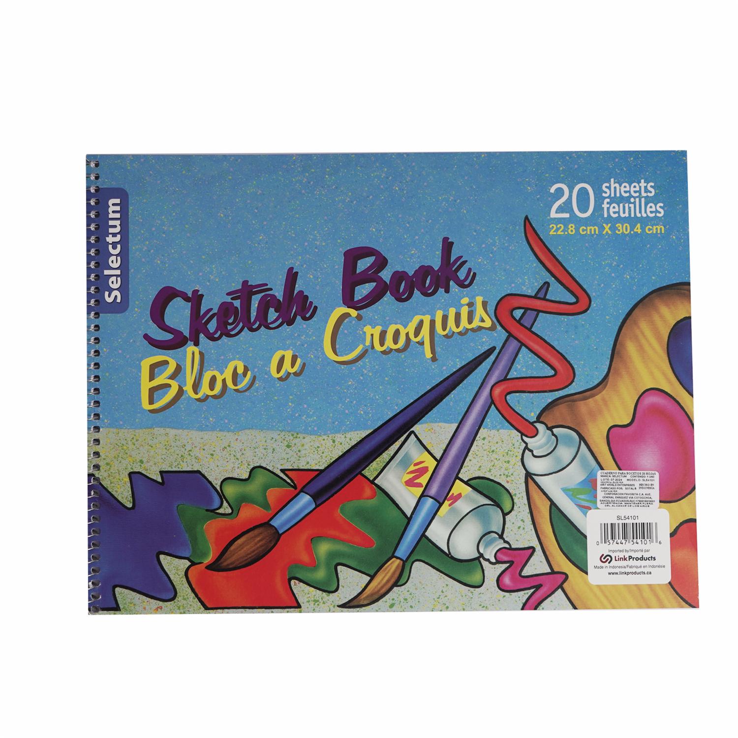 Cuaderno De Bocetos LPS 22,8 x 30,4 Cm