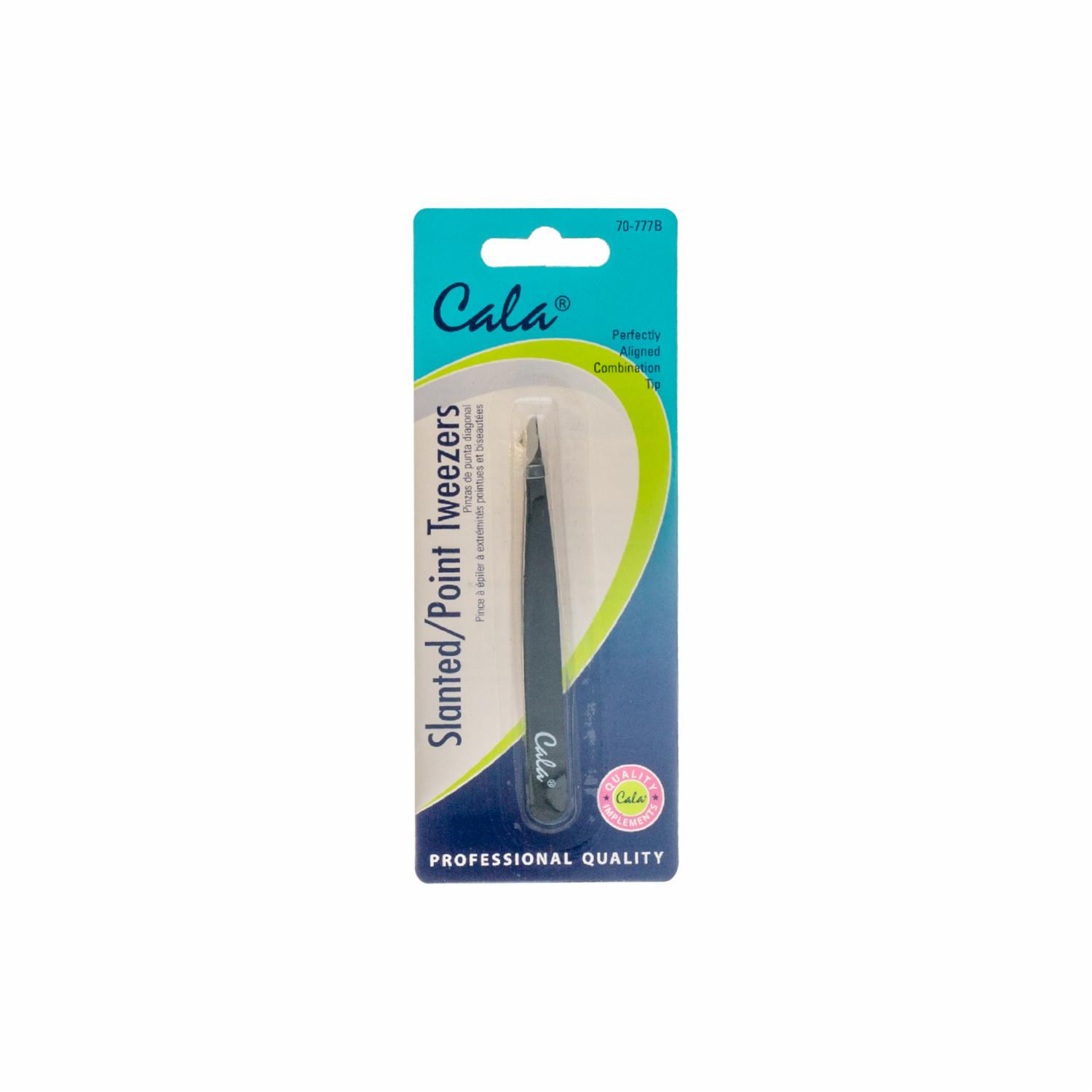 Pinza Depiladora De Cejas De Punta/Slanted/Point Tweezers CALA Unidad