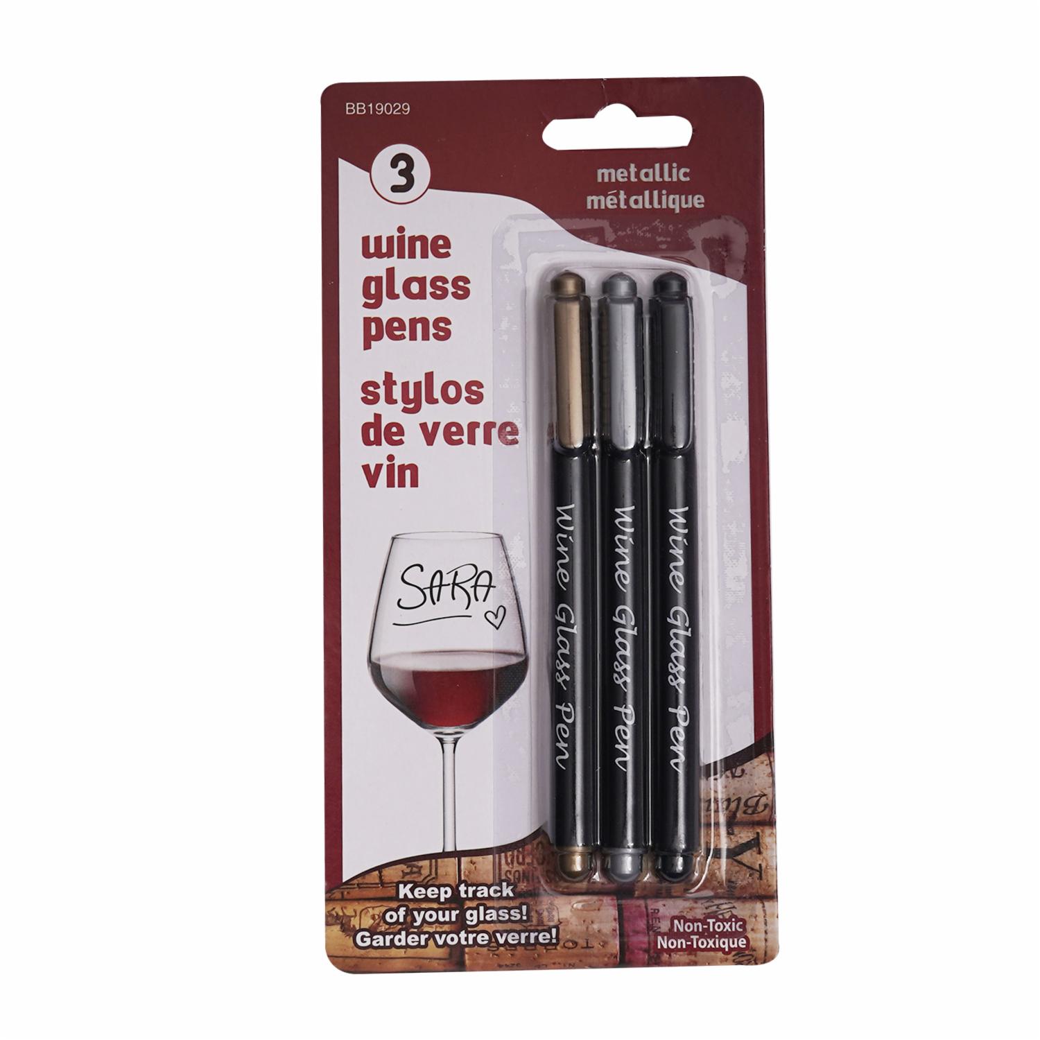 Bolígrafos Para Copas De Vino LPS X 3 Uds
