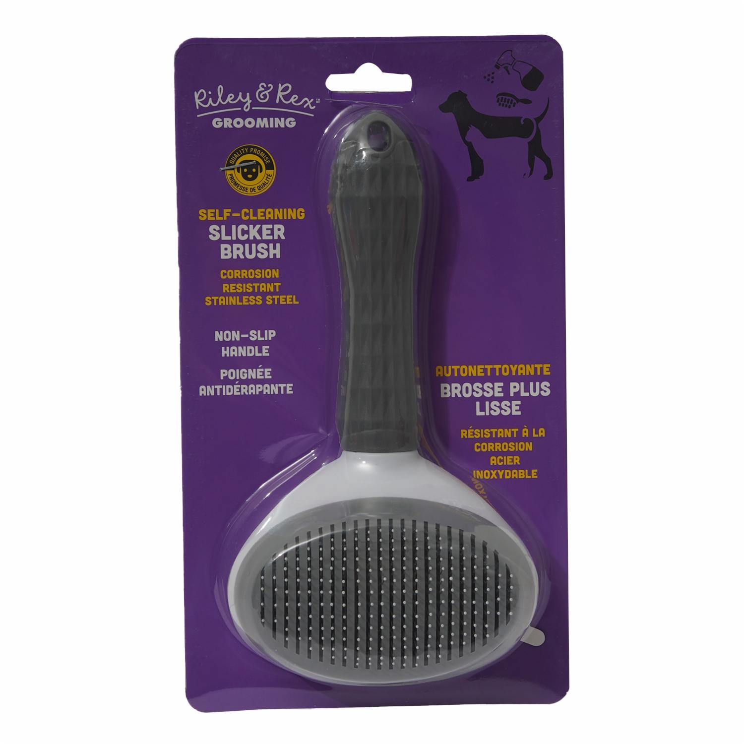 Cepillo Para Mascota Con Autolimpieza RILEY & REX Unidad