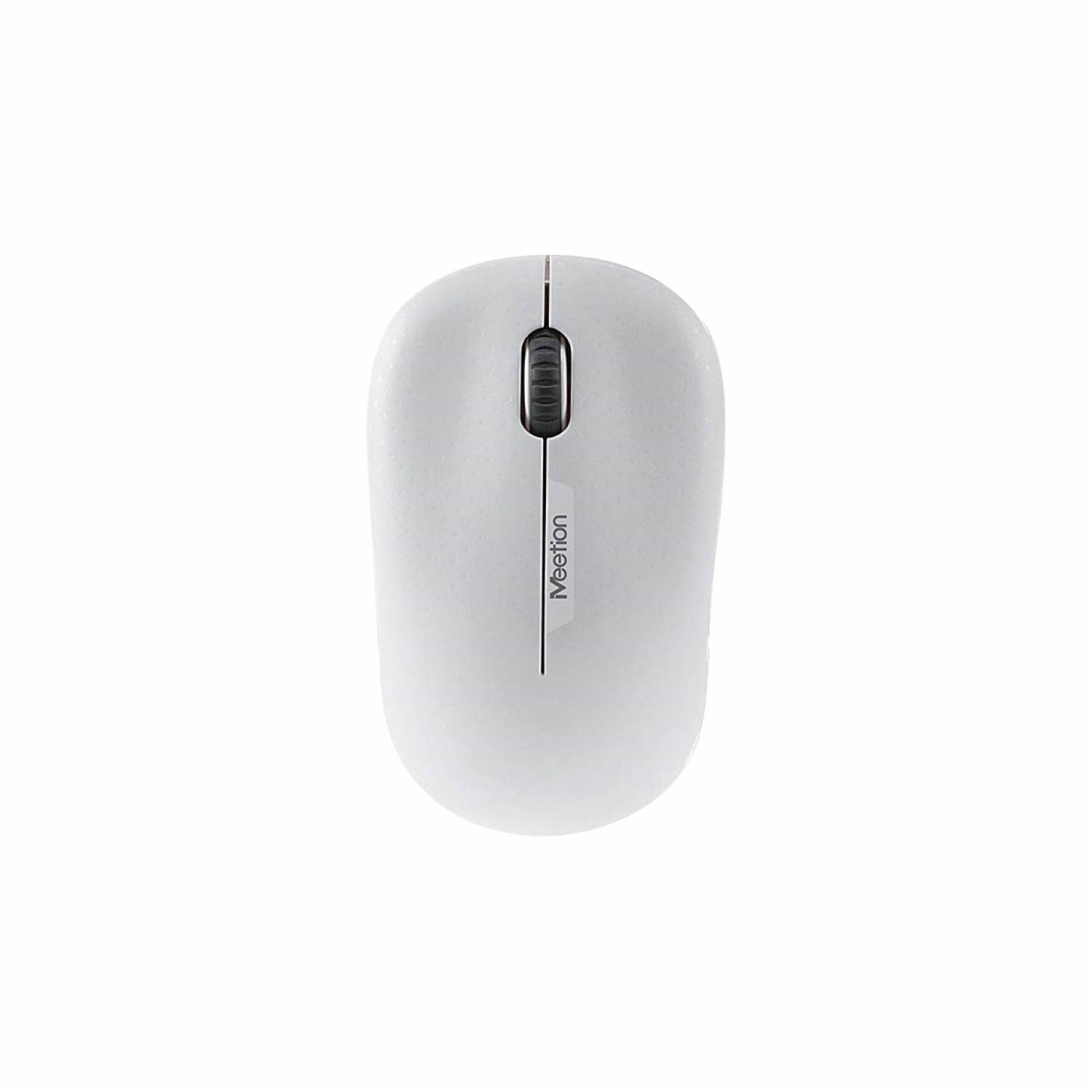 Mouse Blanco MEETION Inalámbrico