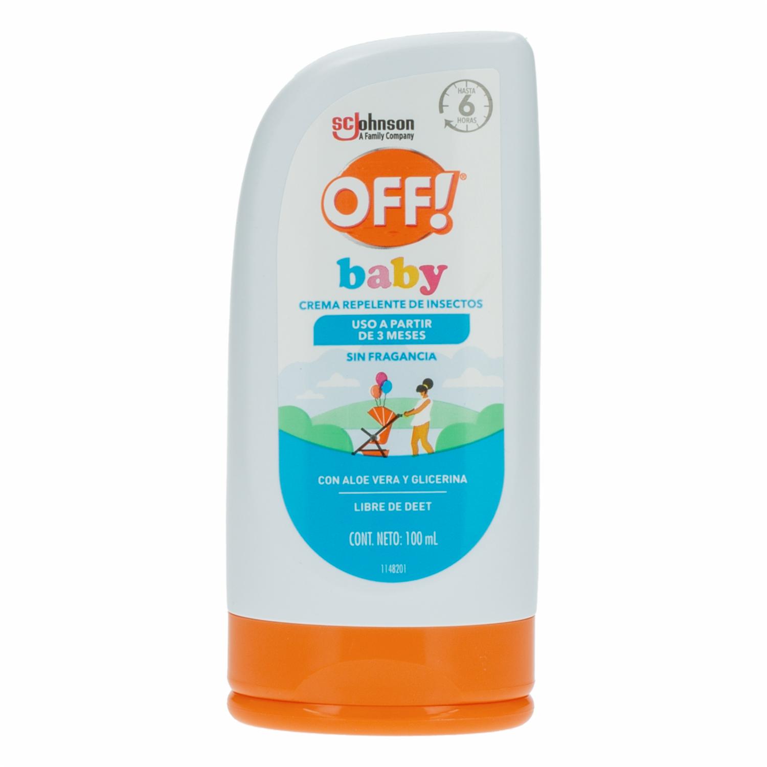 Repelente Infantil En Crema Baby OFF! 100 Ml